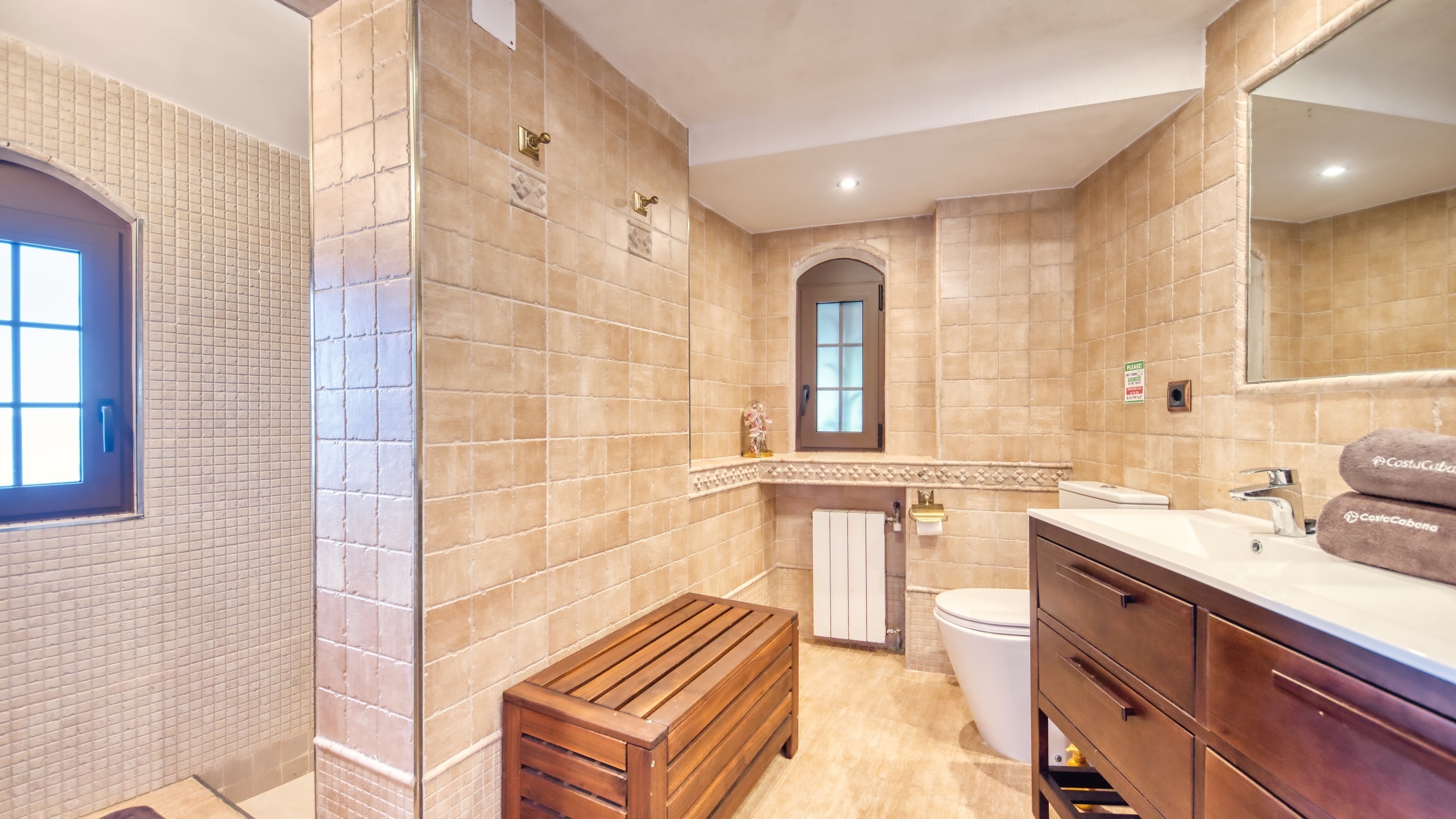 Villas de vacaciones Costa Brava España - Villa Infinity - Baño en suite 