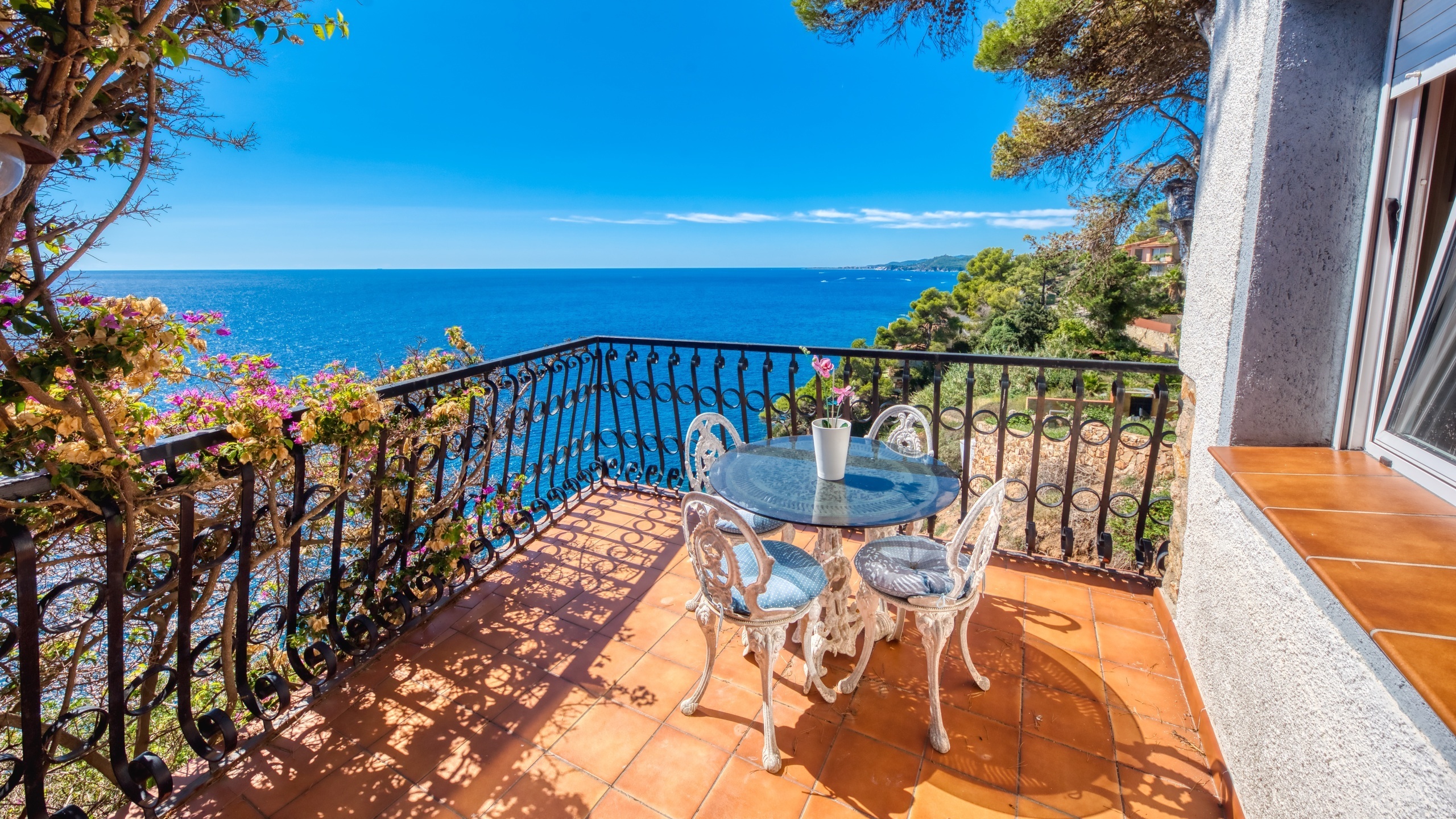 Villas de vacaciones Costa Brava España - Villa Infinity - Terraza