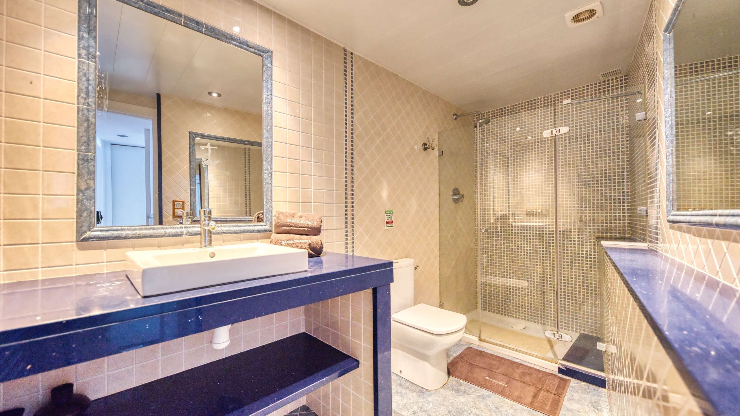 Villas de vacaciones Costa Brava España - Villa Infinity - Baño