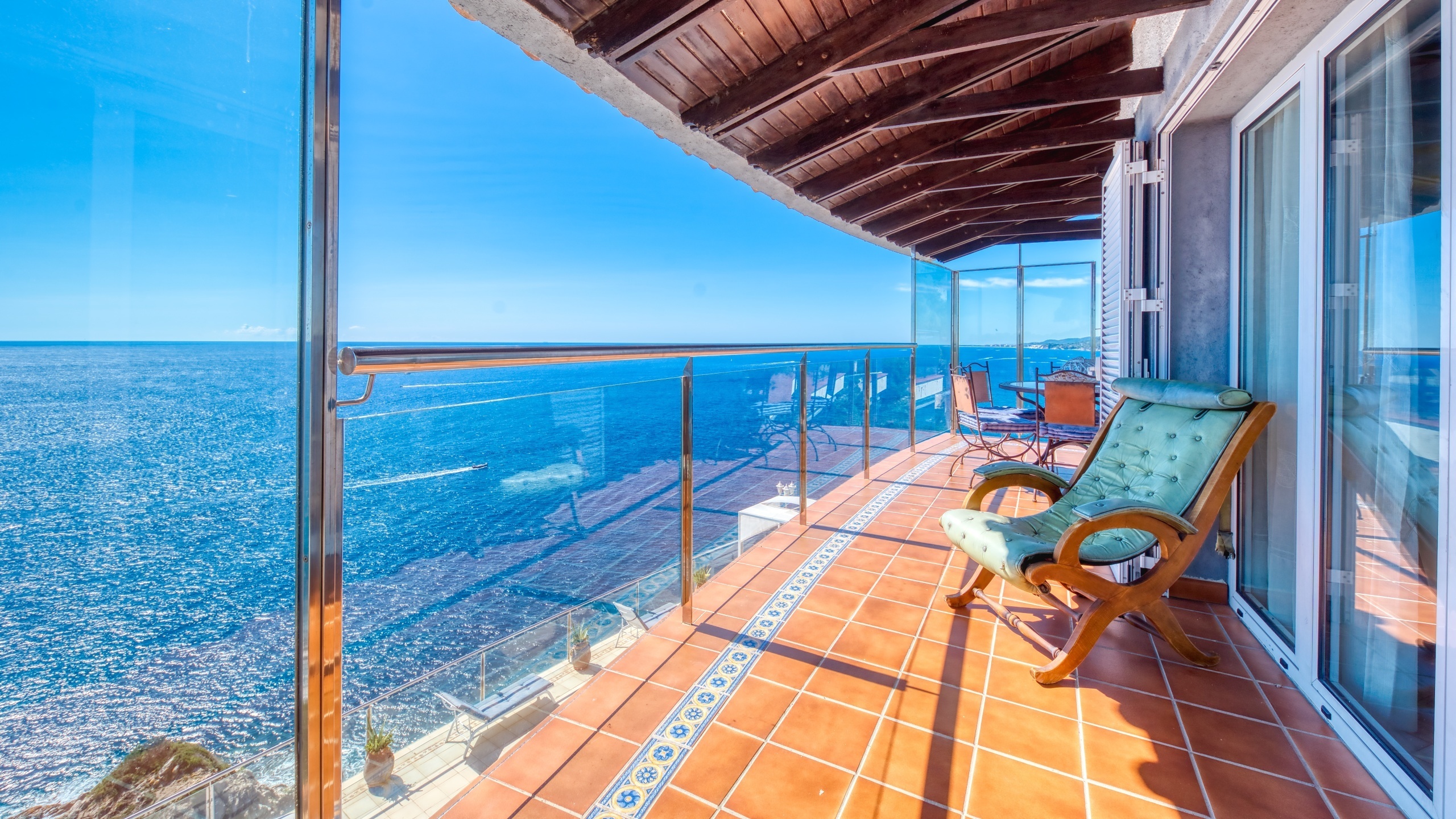 Villas de vacaciones Costa Brava España - Villa Infinity - Terraza
