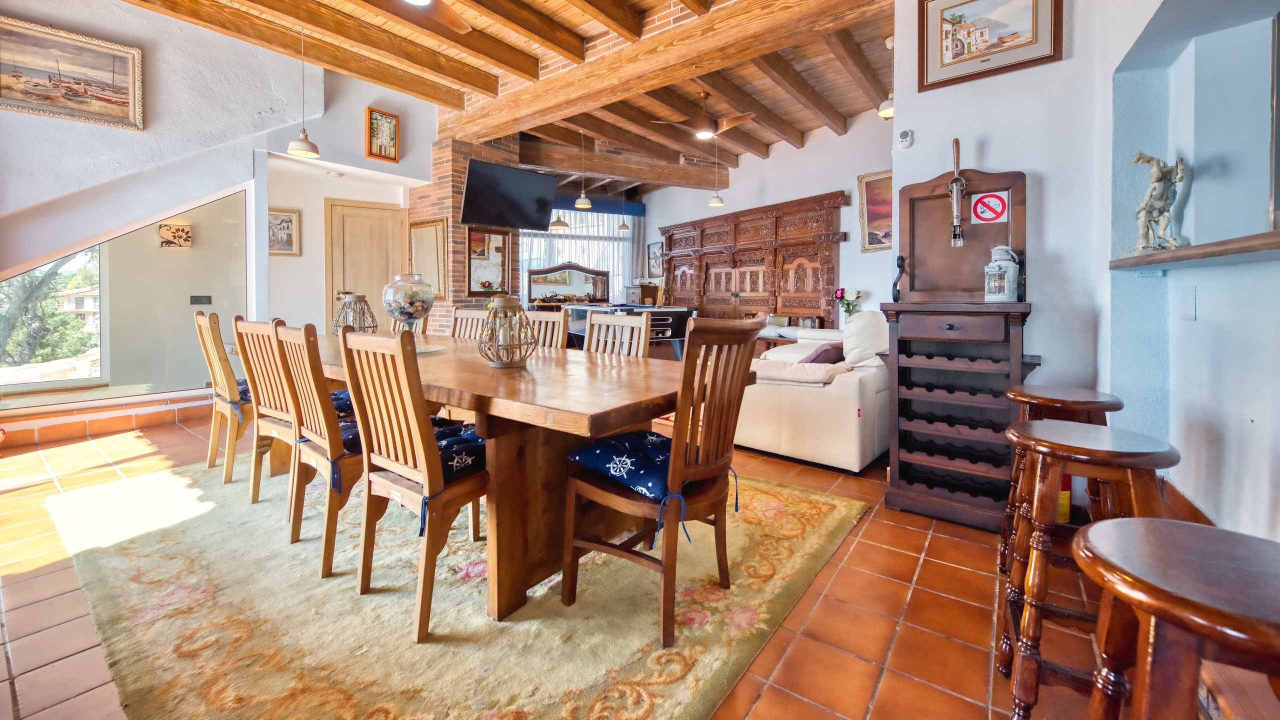Villas de vacaciones Costa Brava España - Villa Infinity - Comedor