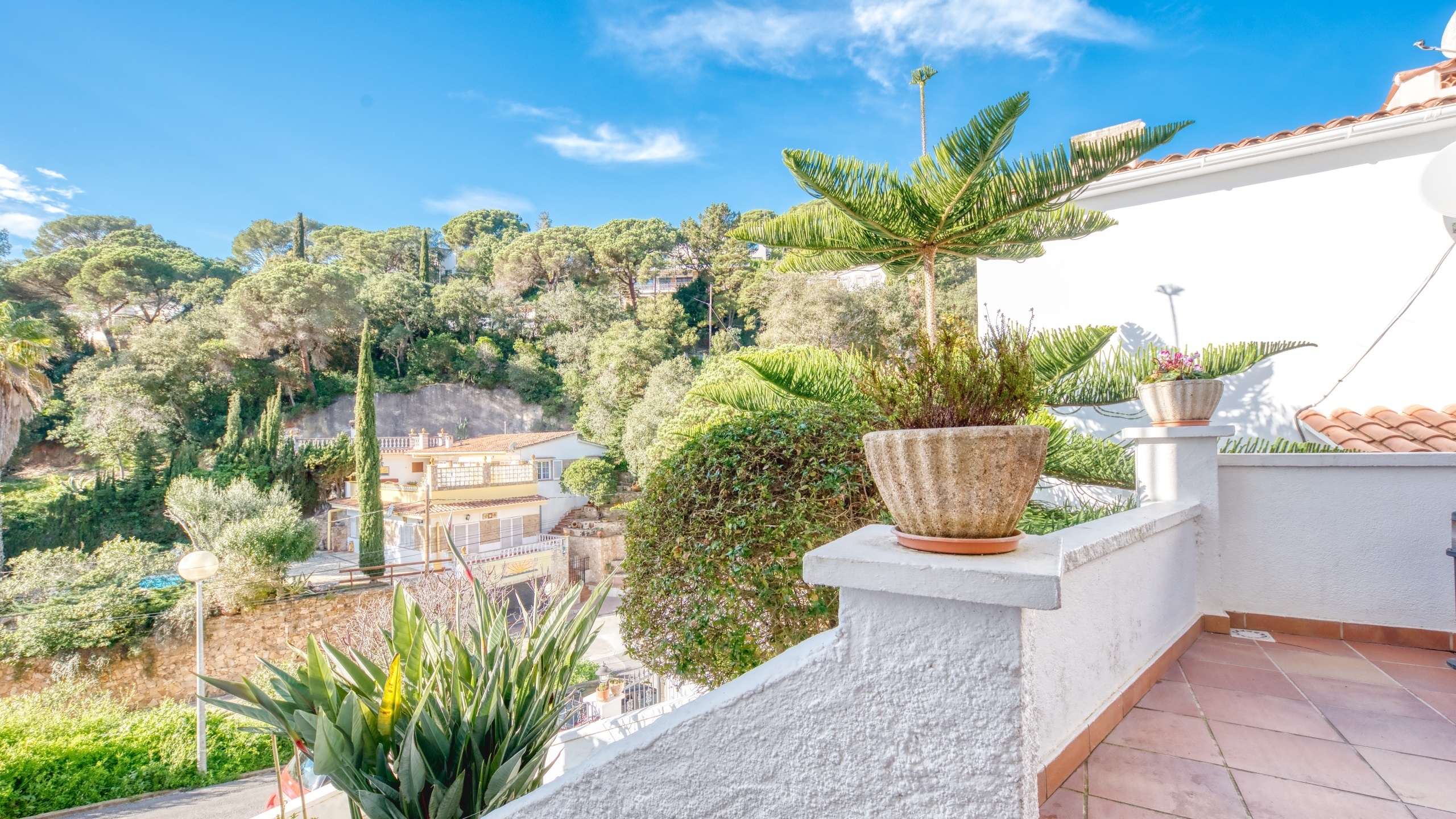 Villas de vacaciones Costa Brava España - Villa Blanca - Una de las vistas