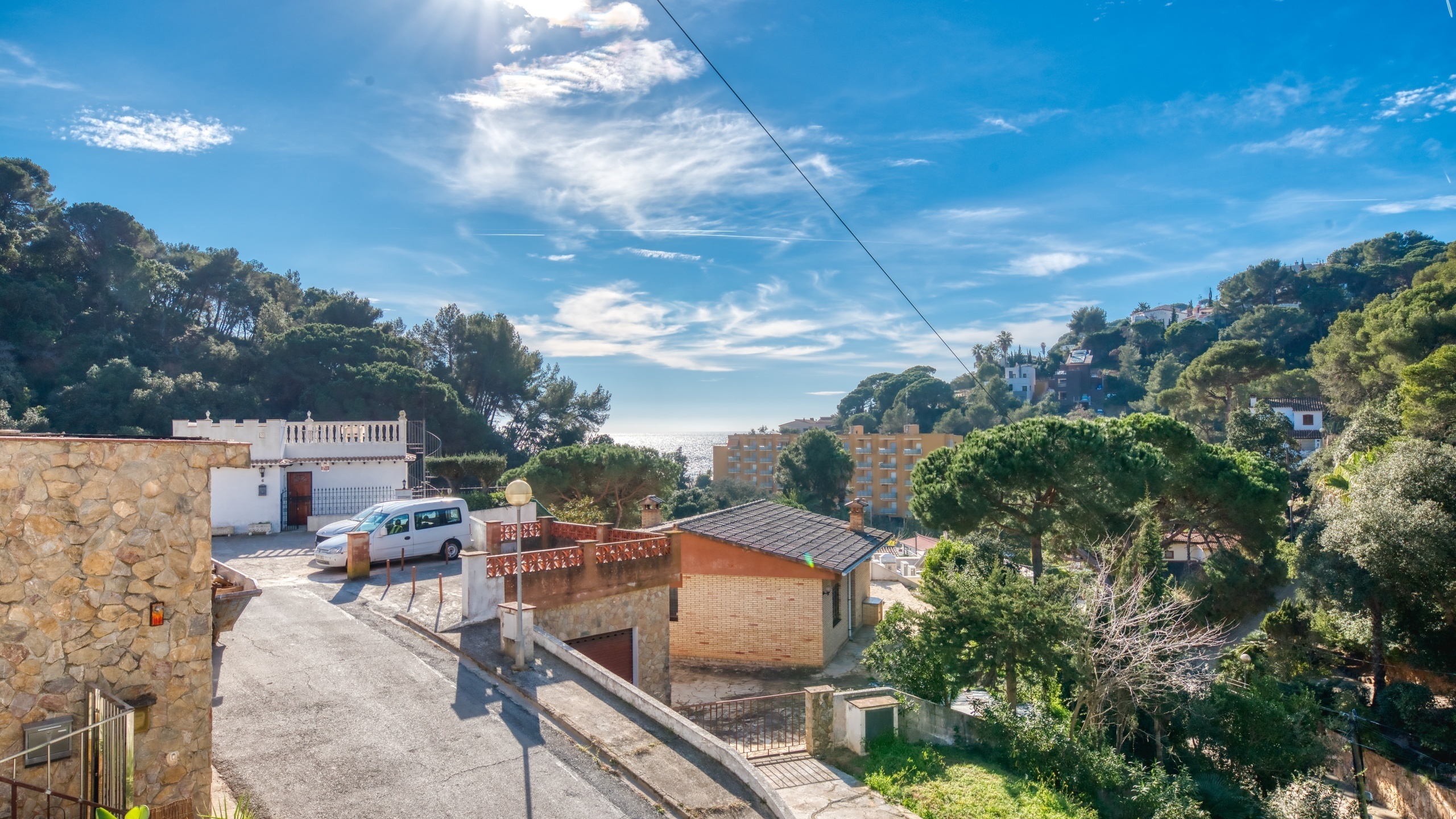 Villas de vacaciones Costa Brava España - Villa Blanca - Una de las vistas