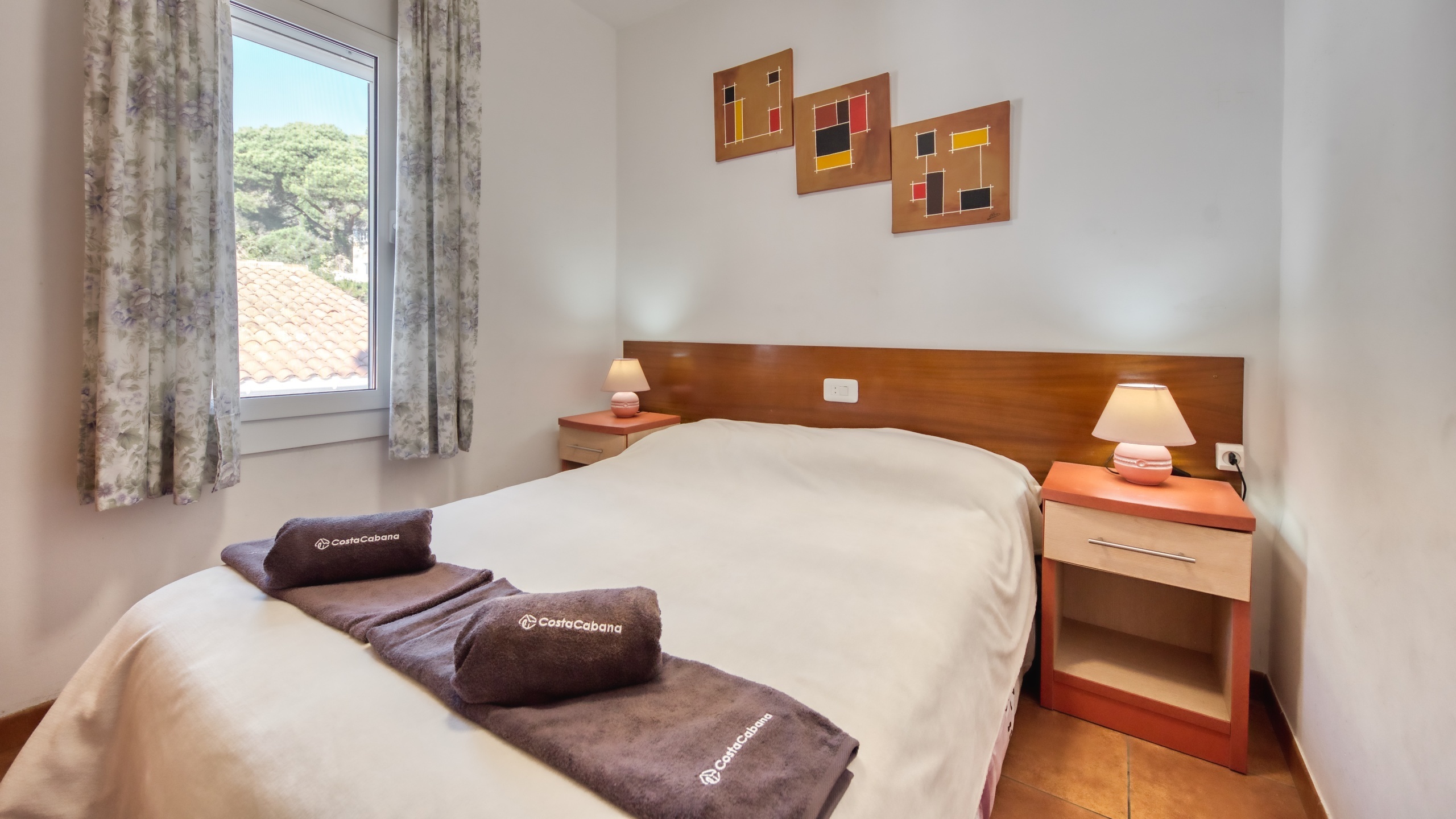 Villas de vacaciones Costa Brava España - Villa Blanca - Dormitorio