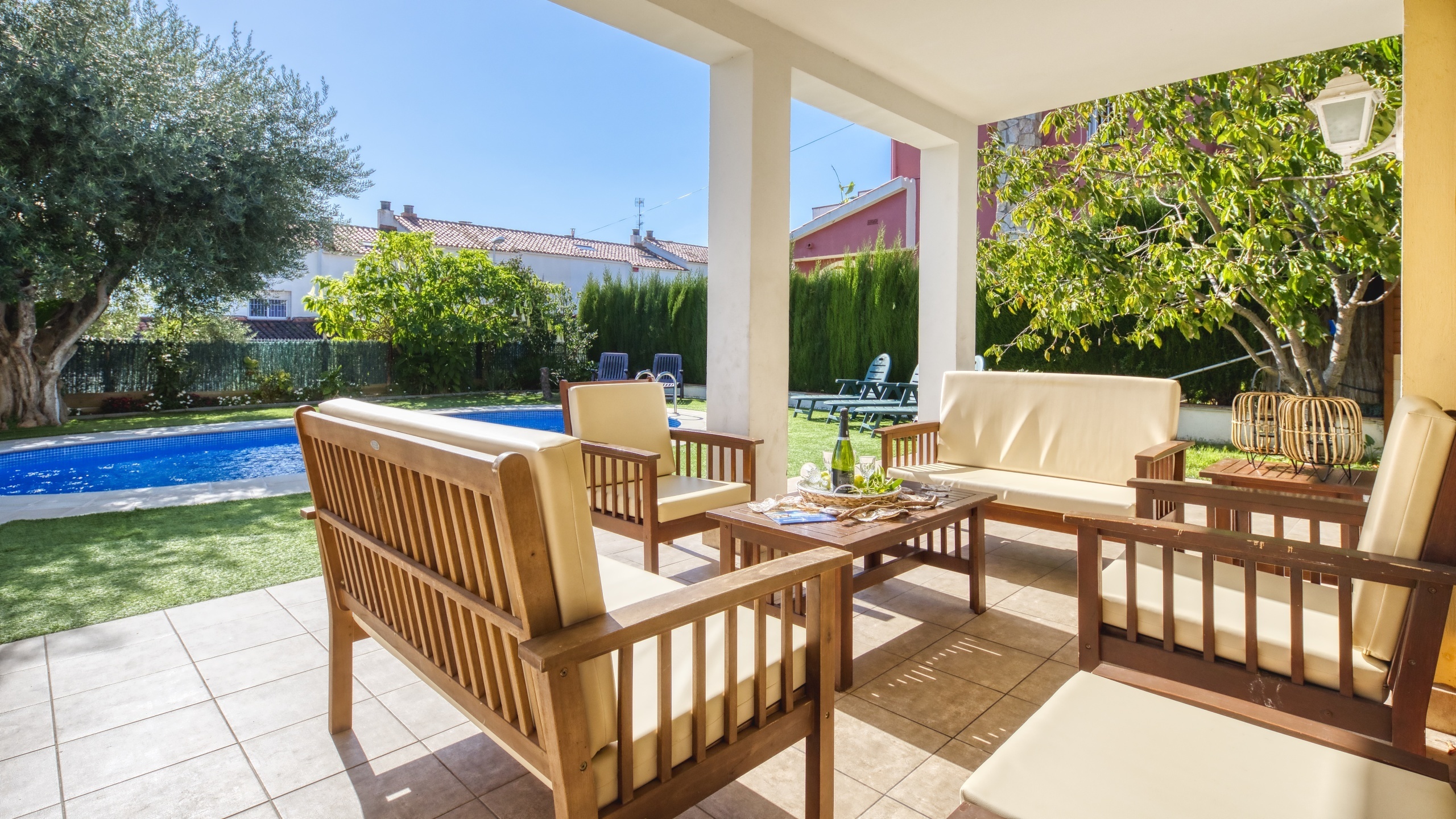 Villas de vacaciones Costa Brava España - Villa Baileys - Terraza