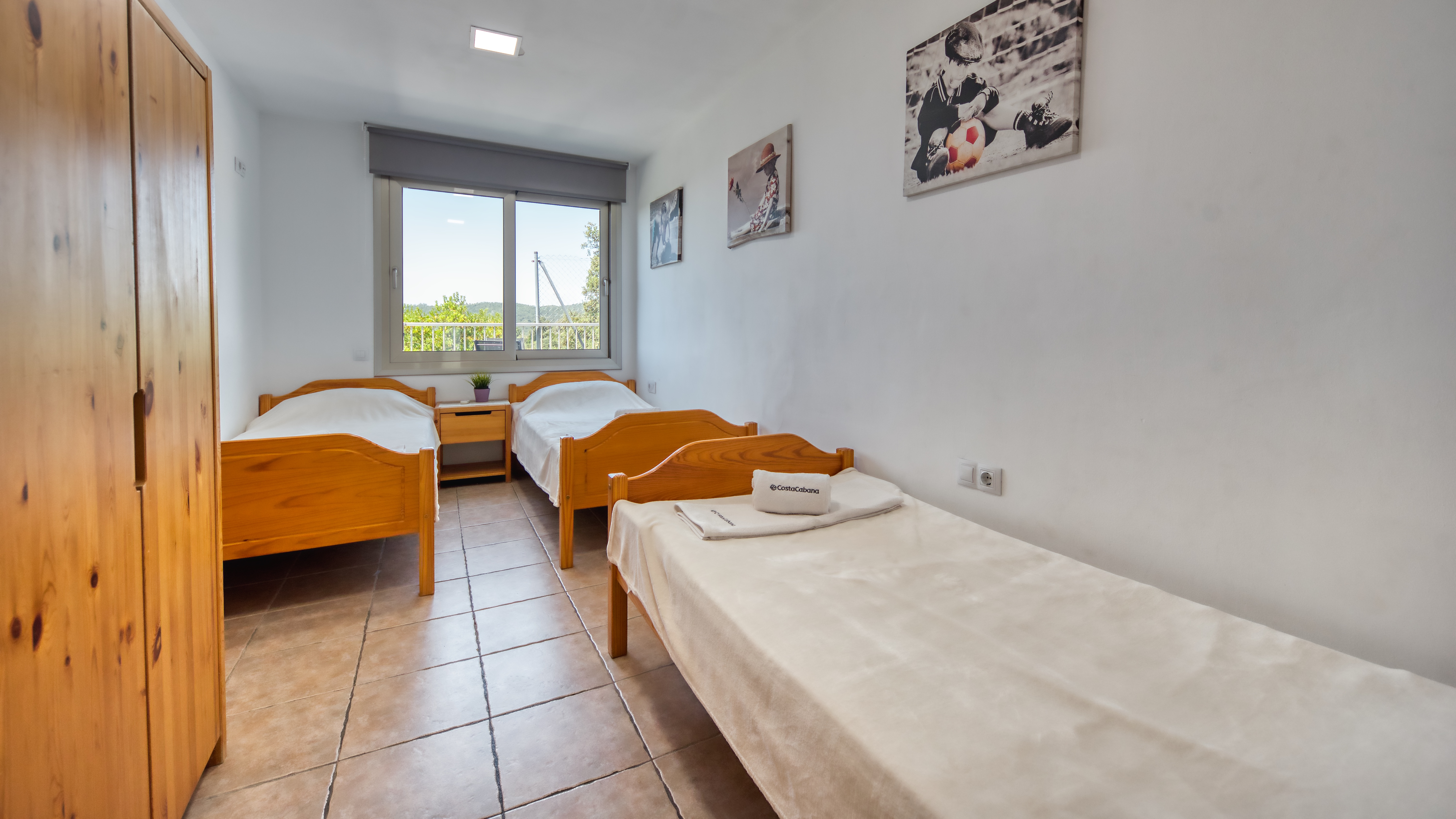Villas de vacaciones Costa Brava España - Villa Sandy Beach - Dormitorio