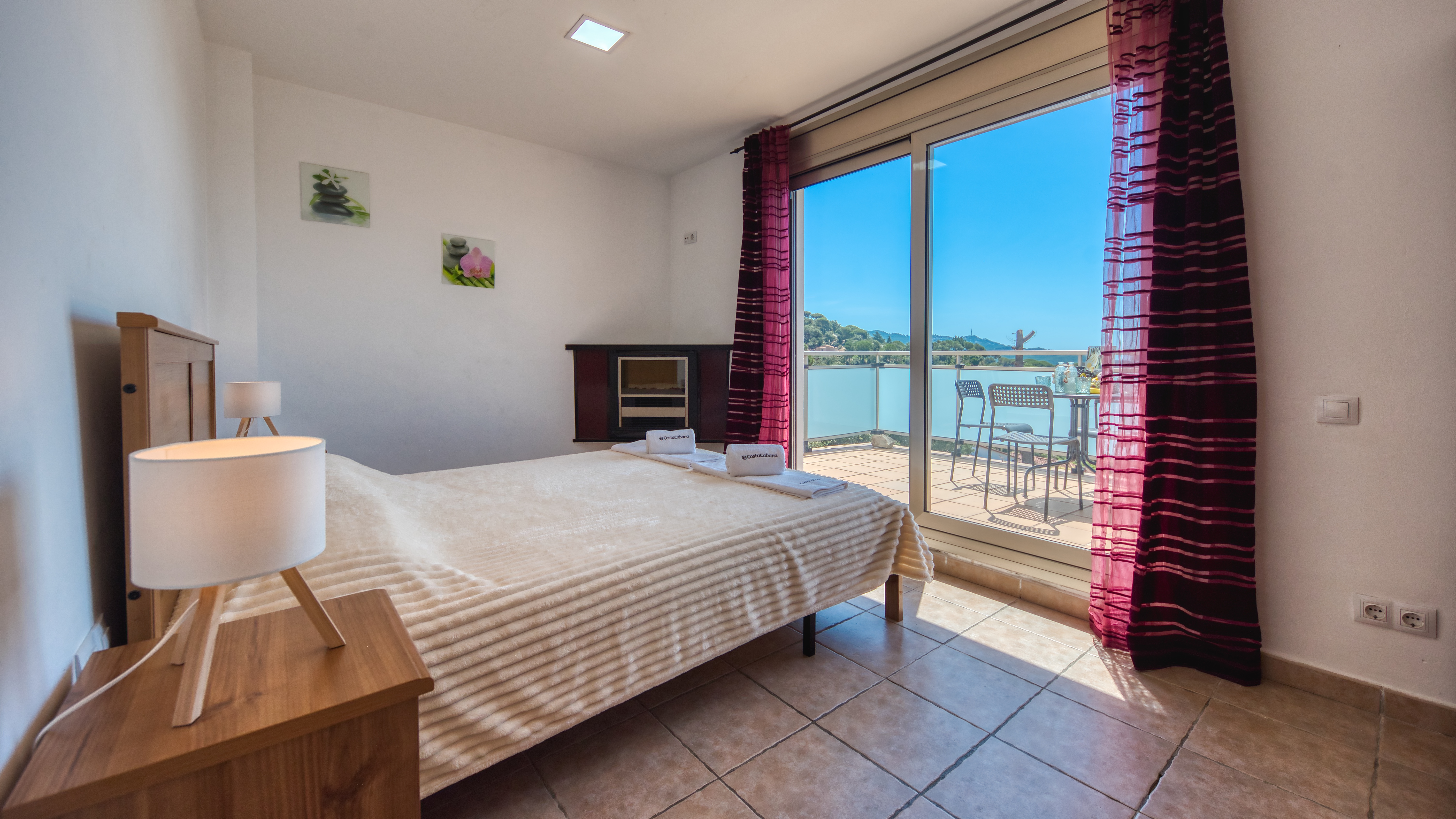 Villas de vacaciones Costa Brava España - Villa Sandy Beach - Dormitorio