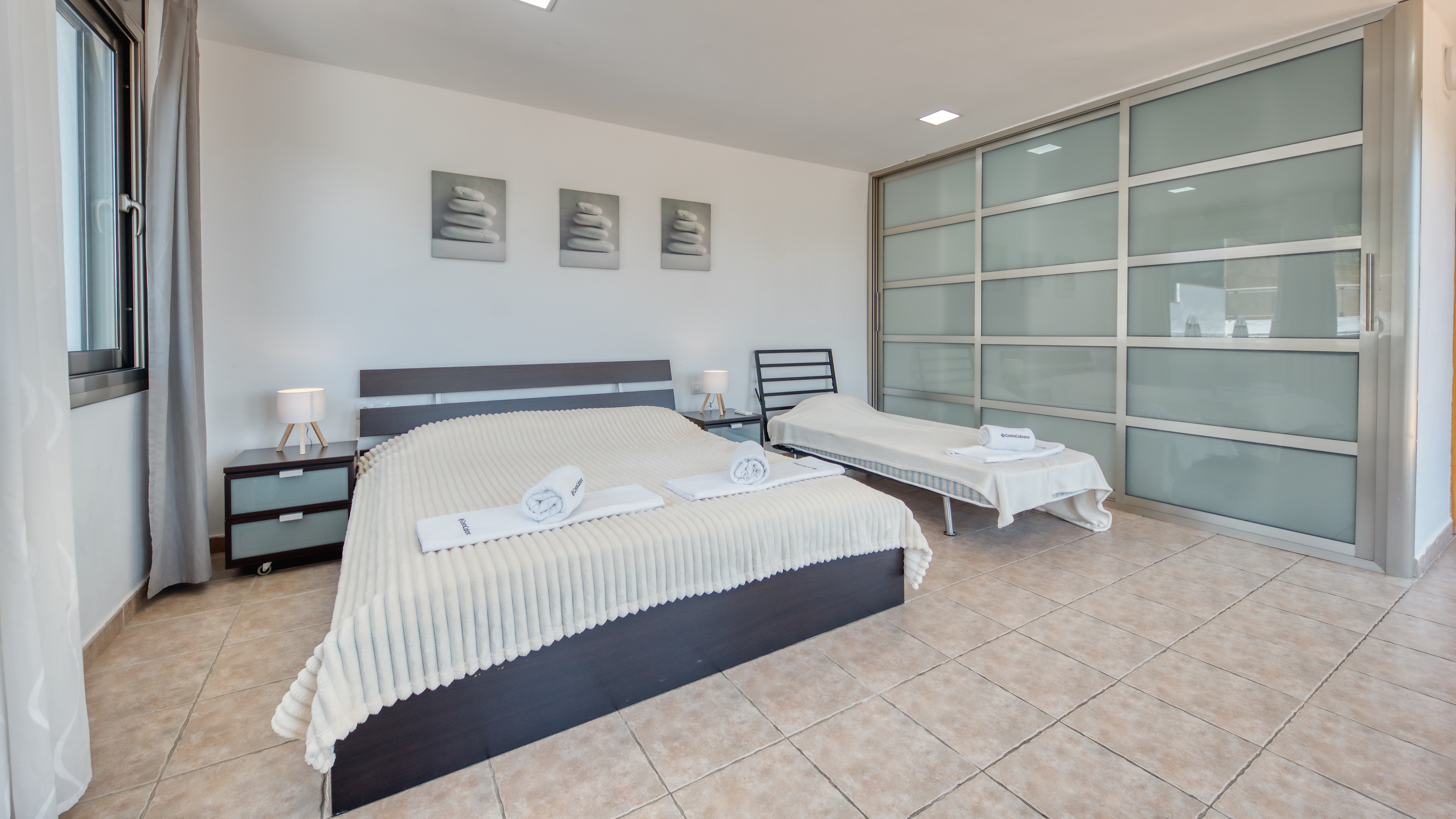 Villas de vacaciones Costa Brava España - Villa Sandy Beach - Dormitorio