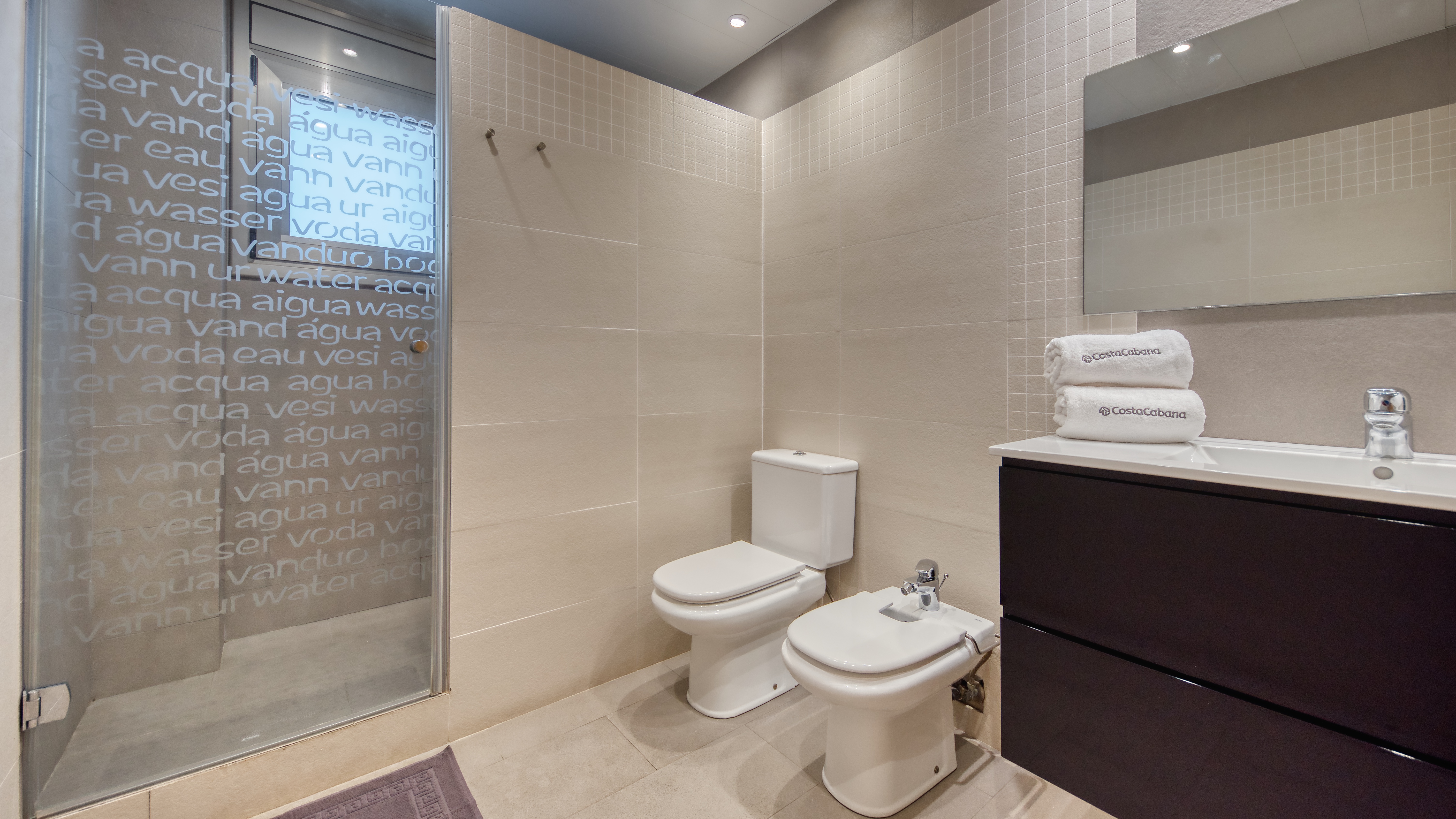 Villas de vacaciones Costa Brava España - Villa Sandy Beach - Baño