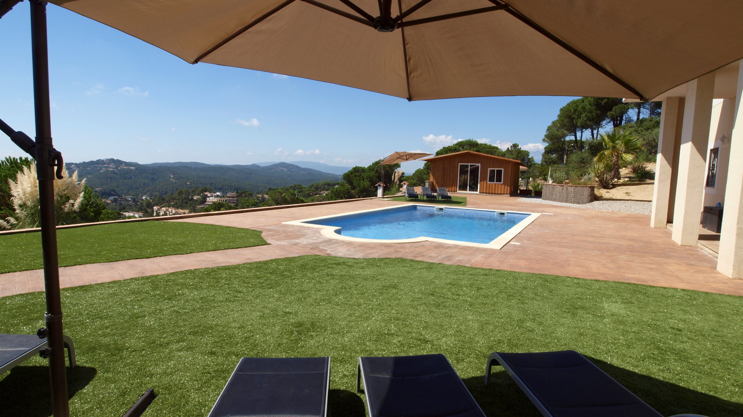 Villas de vacaciones Costa Brava España - Villa X (Luna) - Jardín