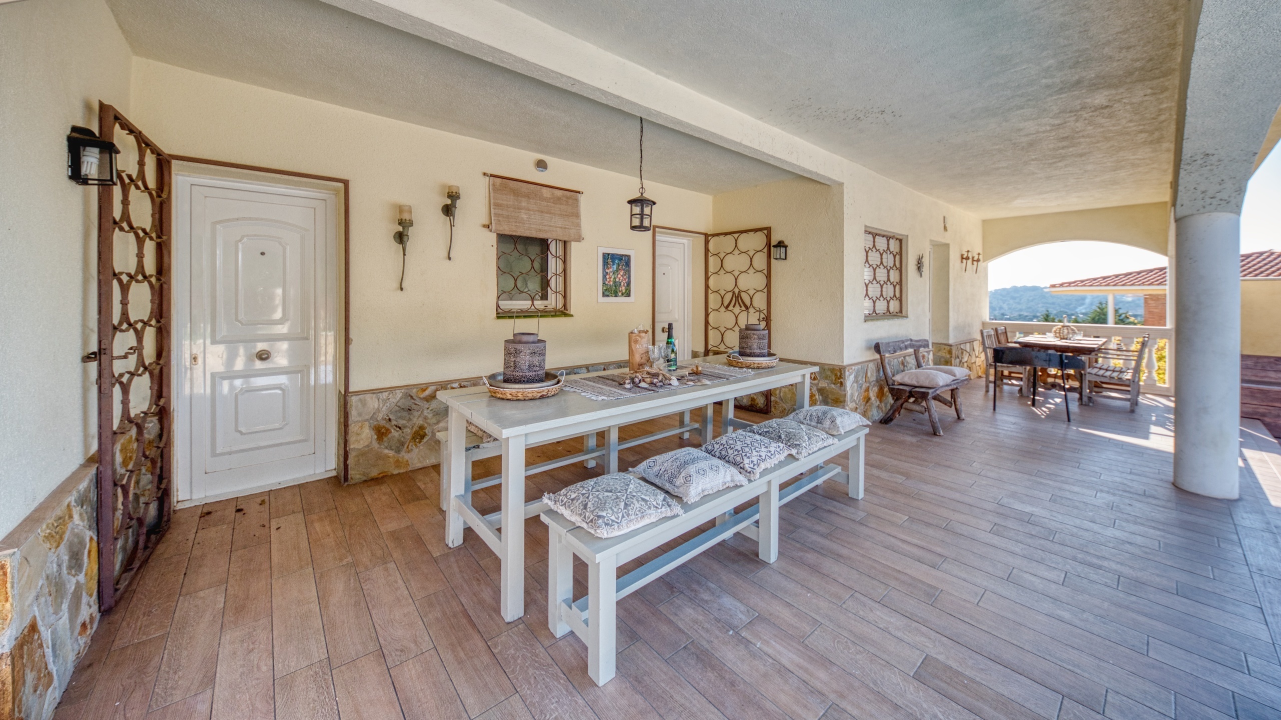 Villas de vacaciones Costa Brava España - Villa Madonna - Área de barbacoa