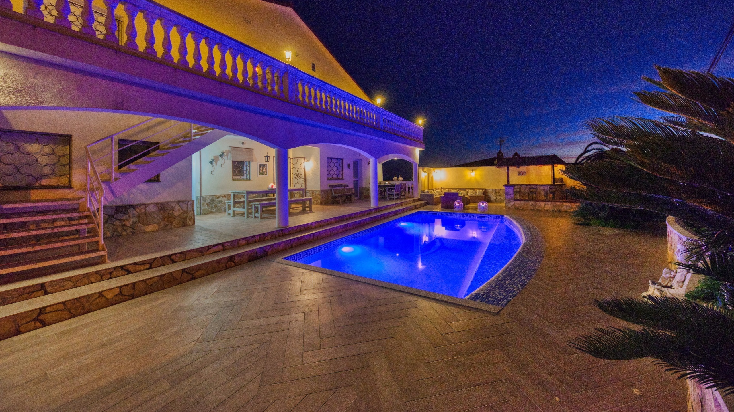 Villas de vacaciones Costa Brava España - Villa Madonna - Piscina