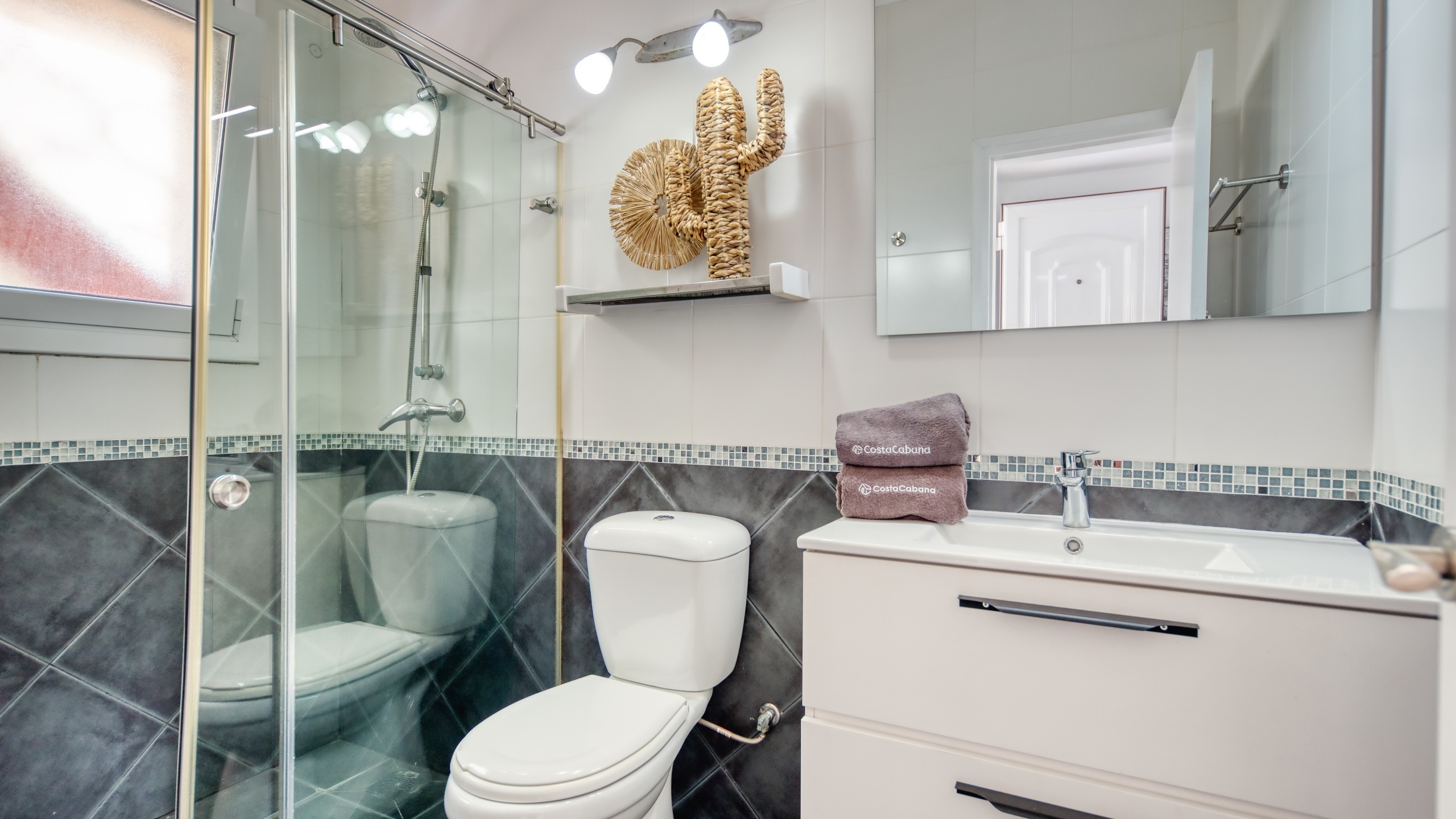 Villas de vacaciones Costa Brava España - Villa Madonna - Baño