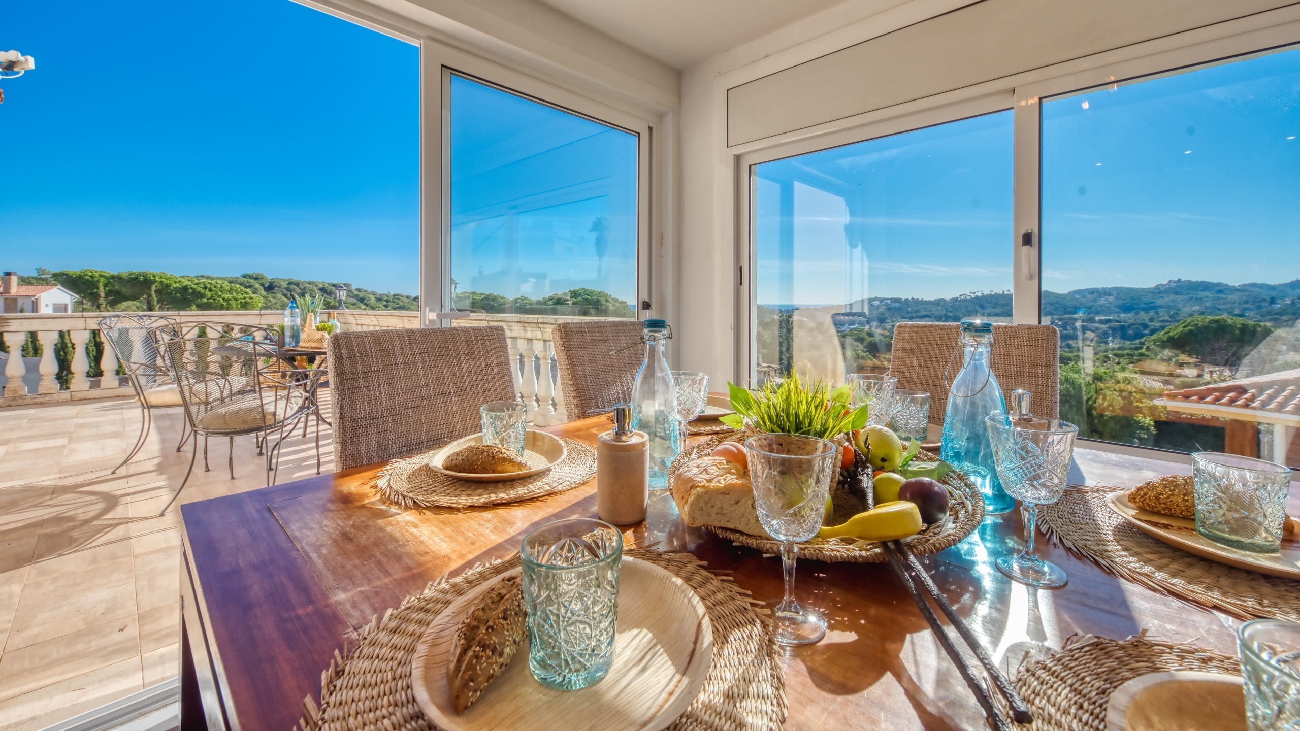 Villas de vacaciones Costa Brava España - Villa Madonna - Comedor