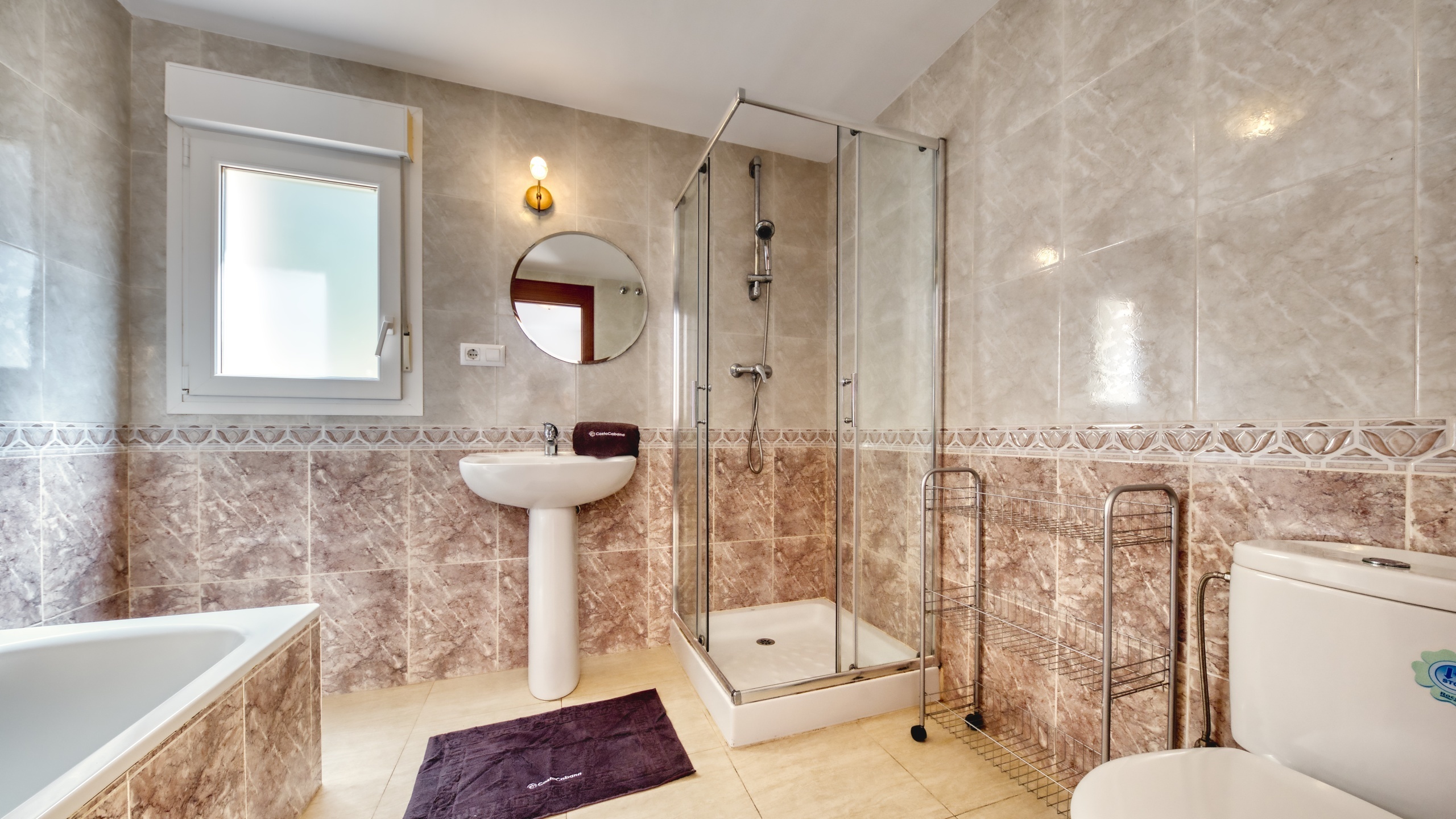 Villas de vacaciones Costa Brava España - Villa Esmee - Baño en suite 