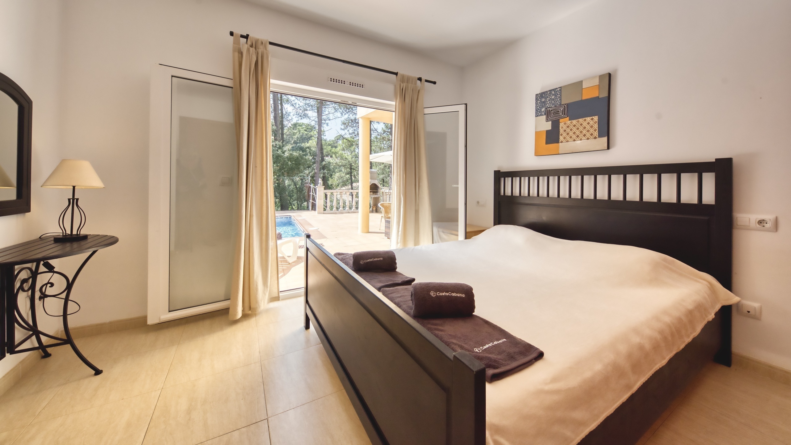 Villas de vacaciones Costa Brava España - Villa Esmee - Dormitorio principal
