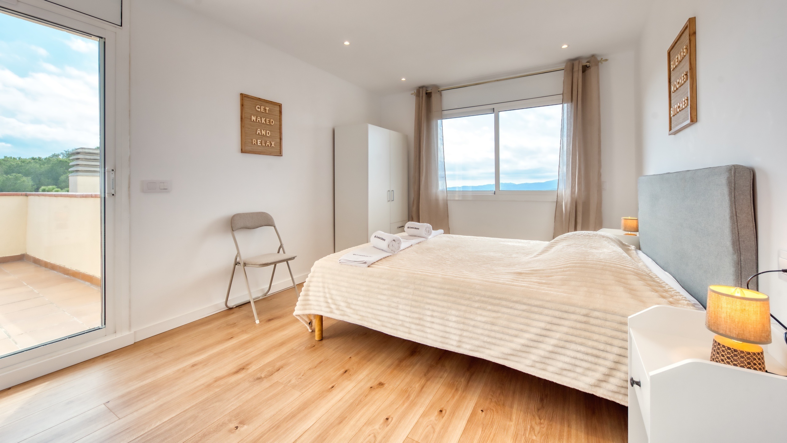 Villas de vacaciones Costa Brava España - Villa La Luna - Dormitorio