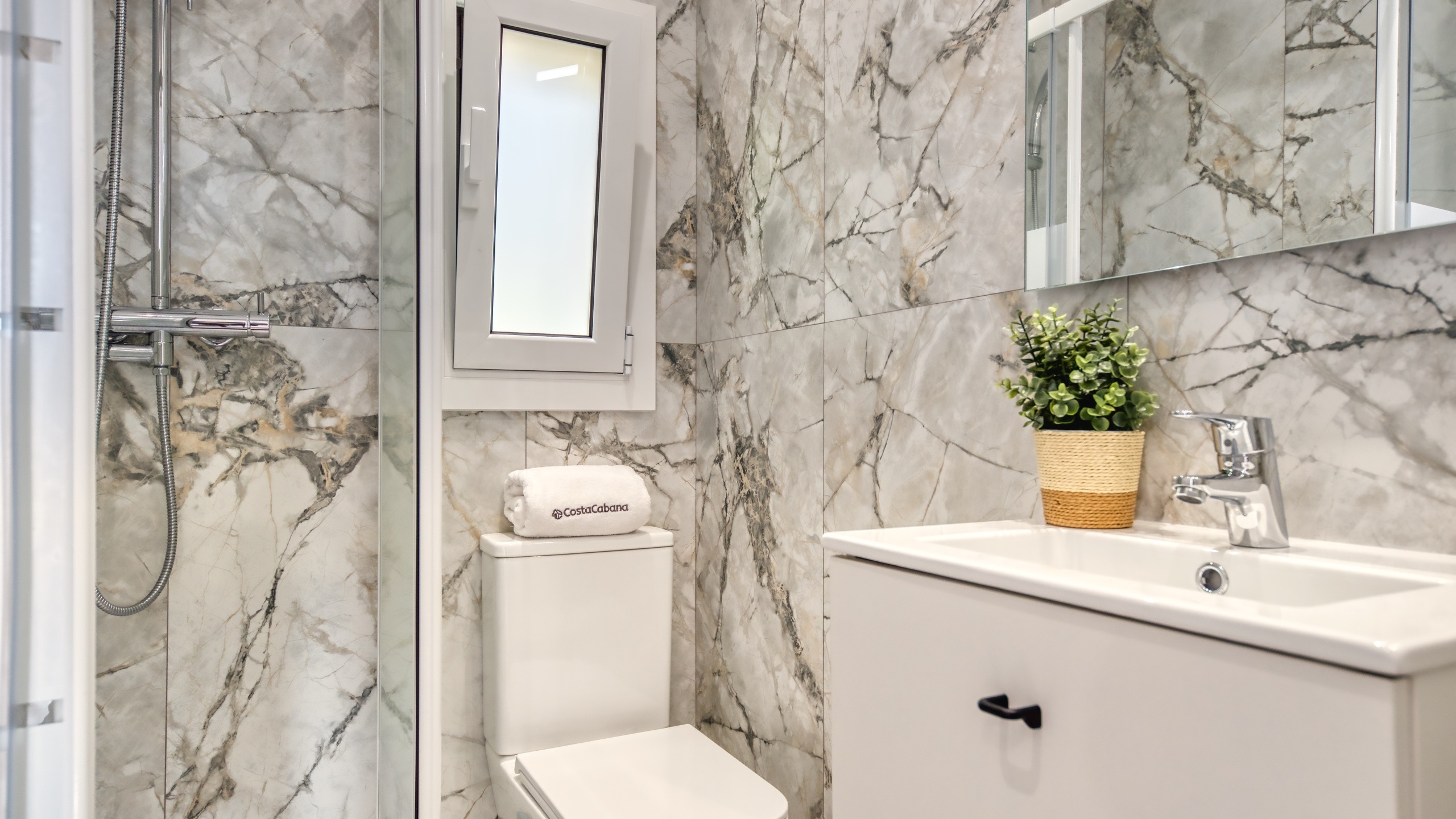 Villas de vacaciones Costa Brava España - Villa La Luna - Baño