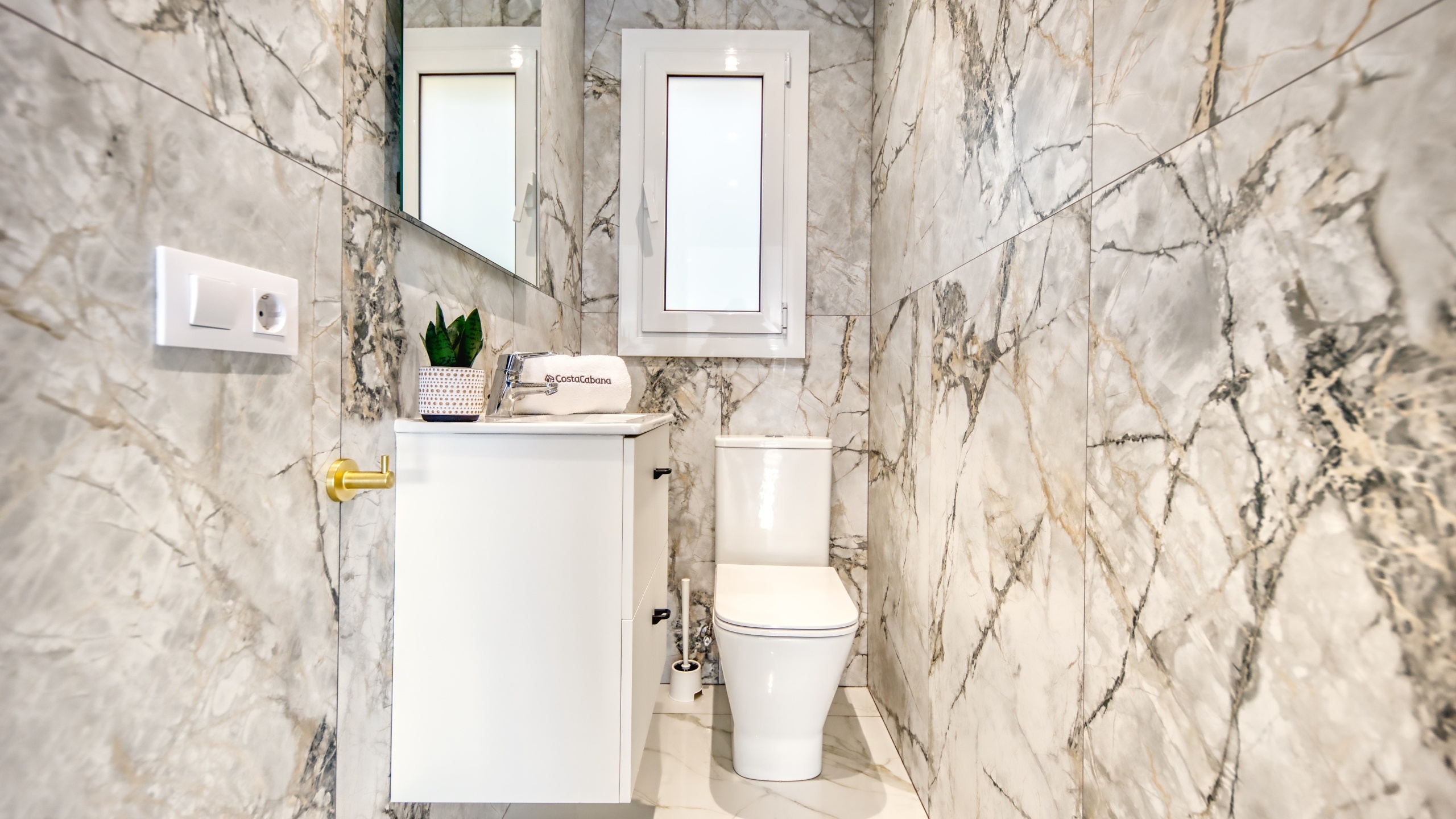 Villas de vacaciones Costa Brava España - Villa La Luna - Baño