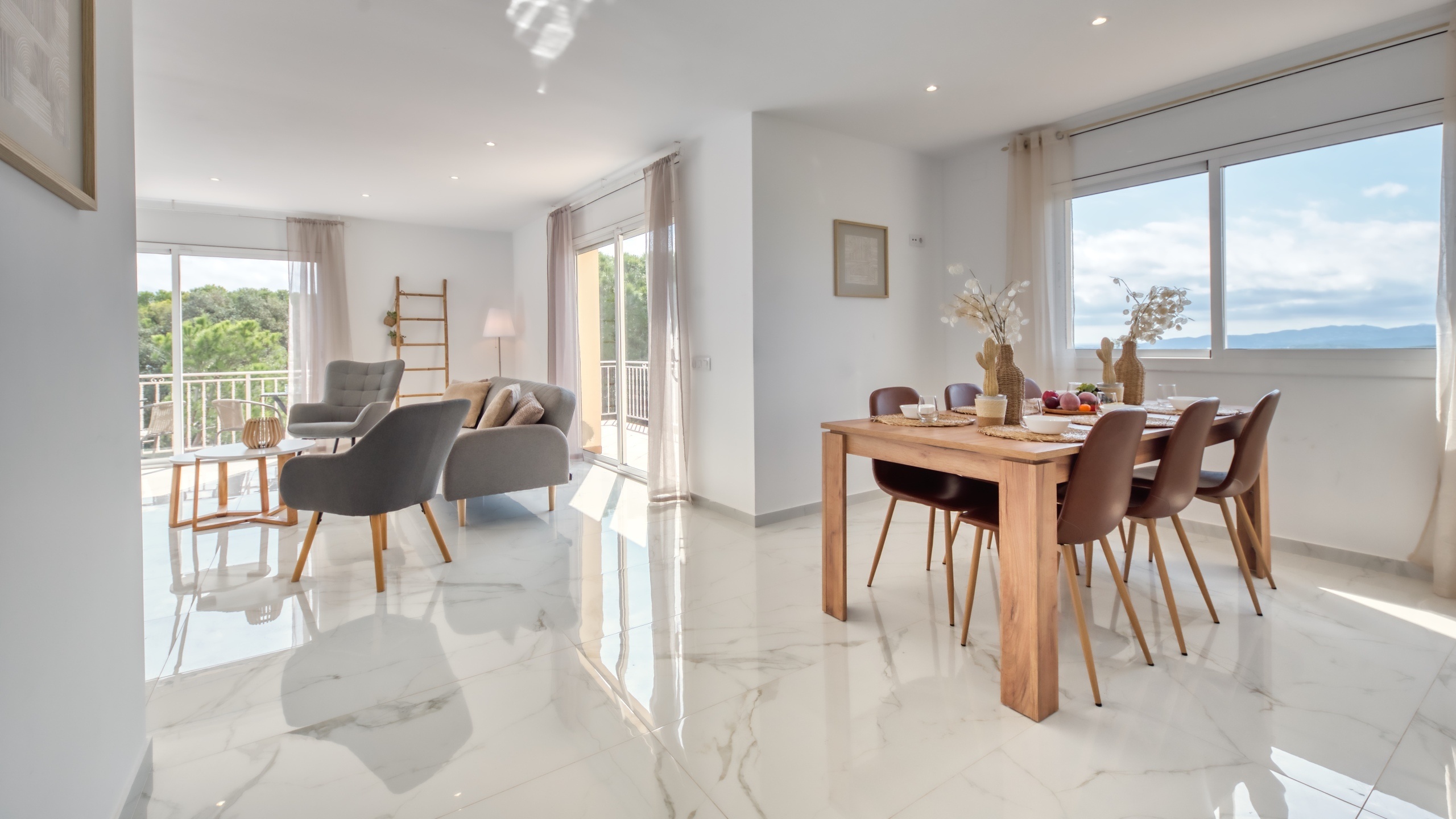 Villas de vacaciones Costa Brava España - Villa La Luna - Comedor