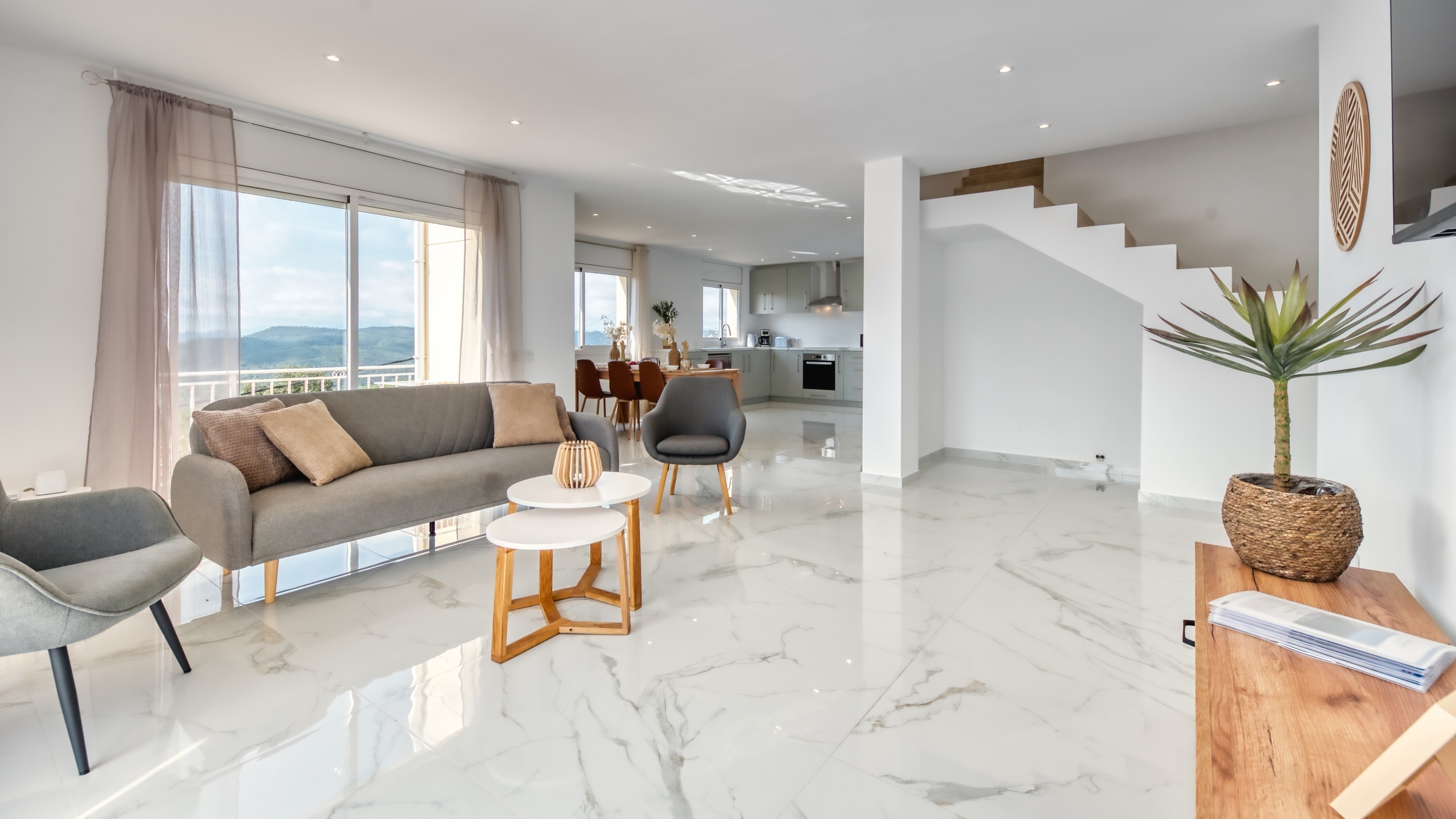 Villas de vacaciones Costa Brava España - Villa La Luna - Sala de estar