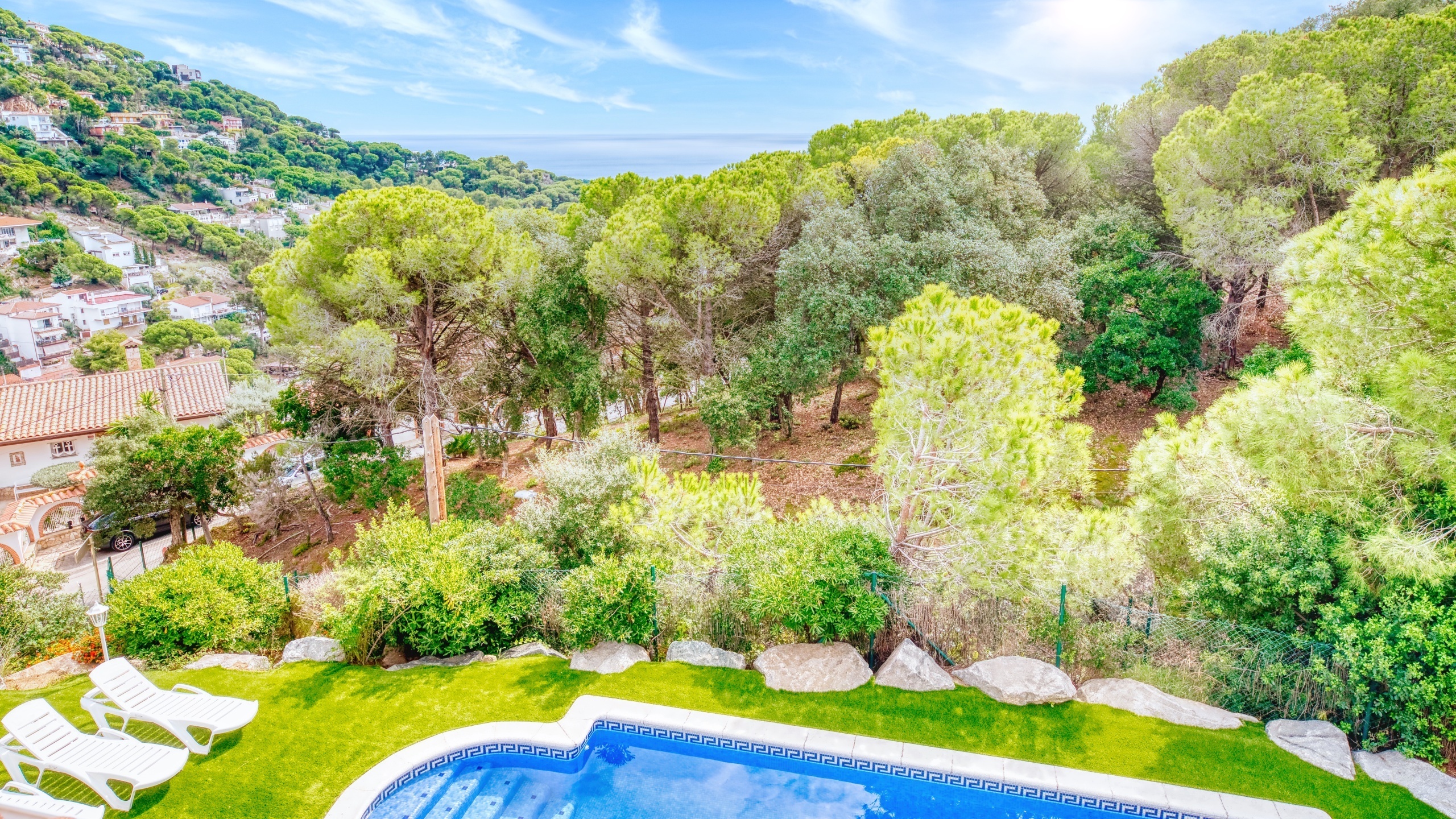 Villas de vacaciones Costa Brava España - Villa La Luna - Una de las vistas