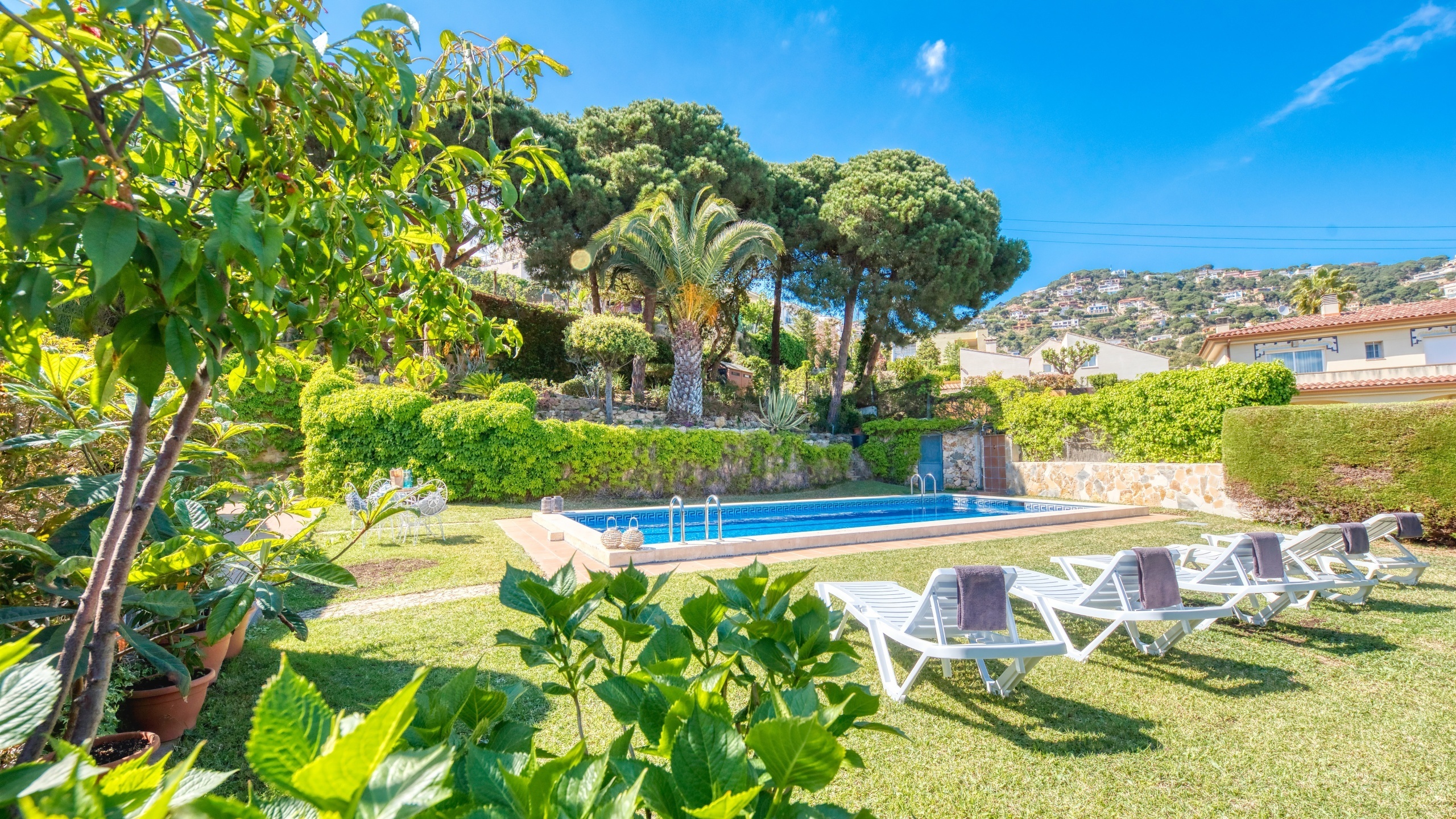 Villas de vacaciones Costa Brava España - Villa Mestral - Piscina