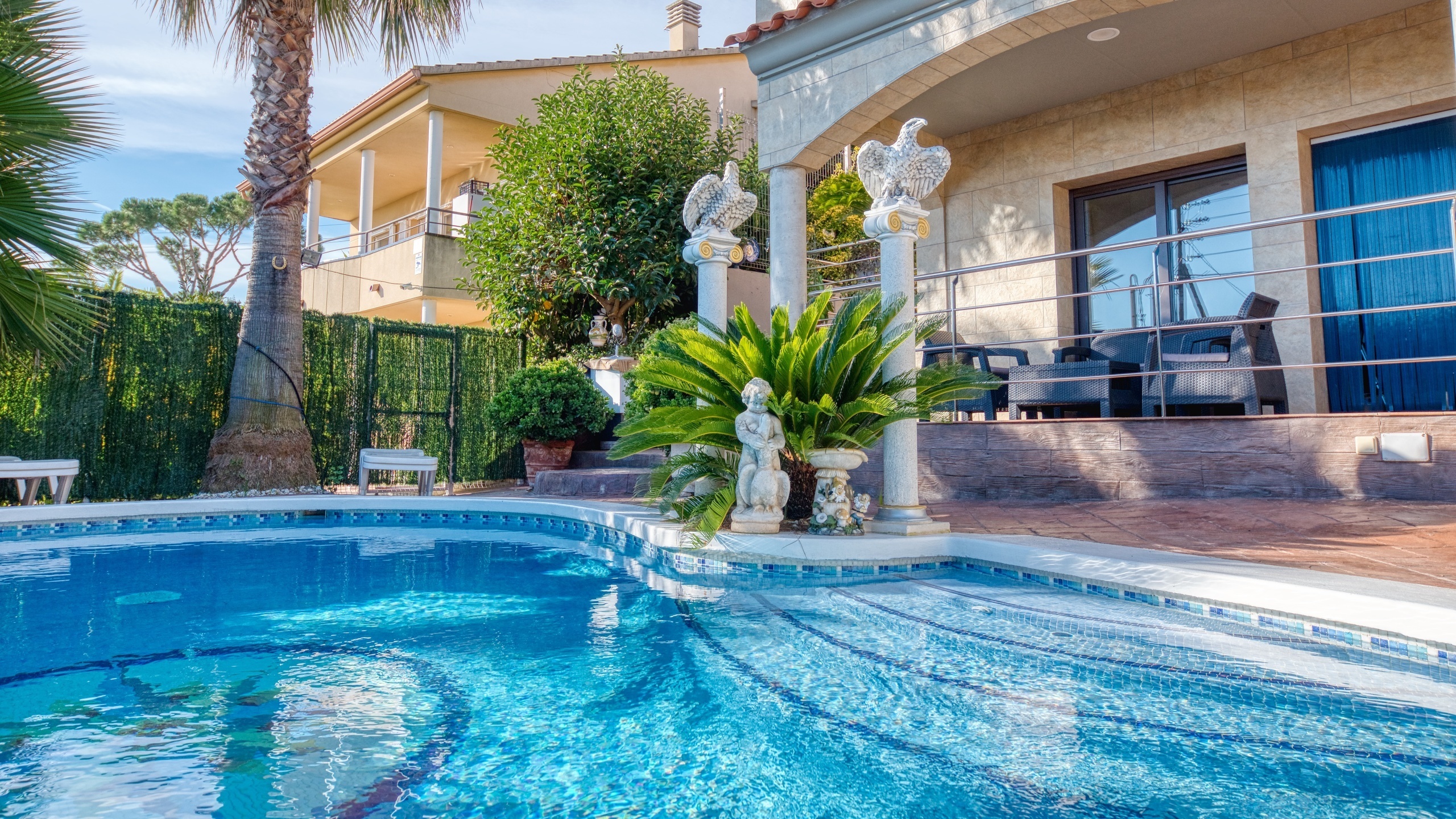 Villas de vacaciones Costa Brava España - Villa Grace - Piscina