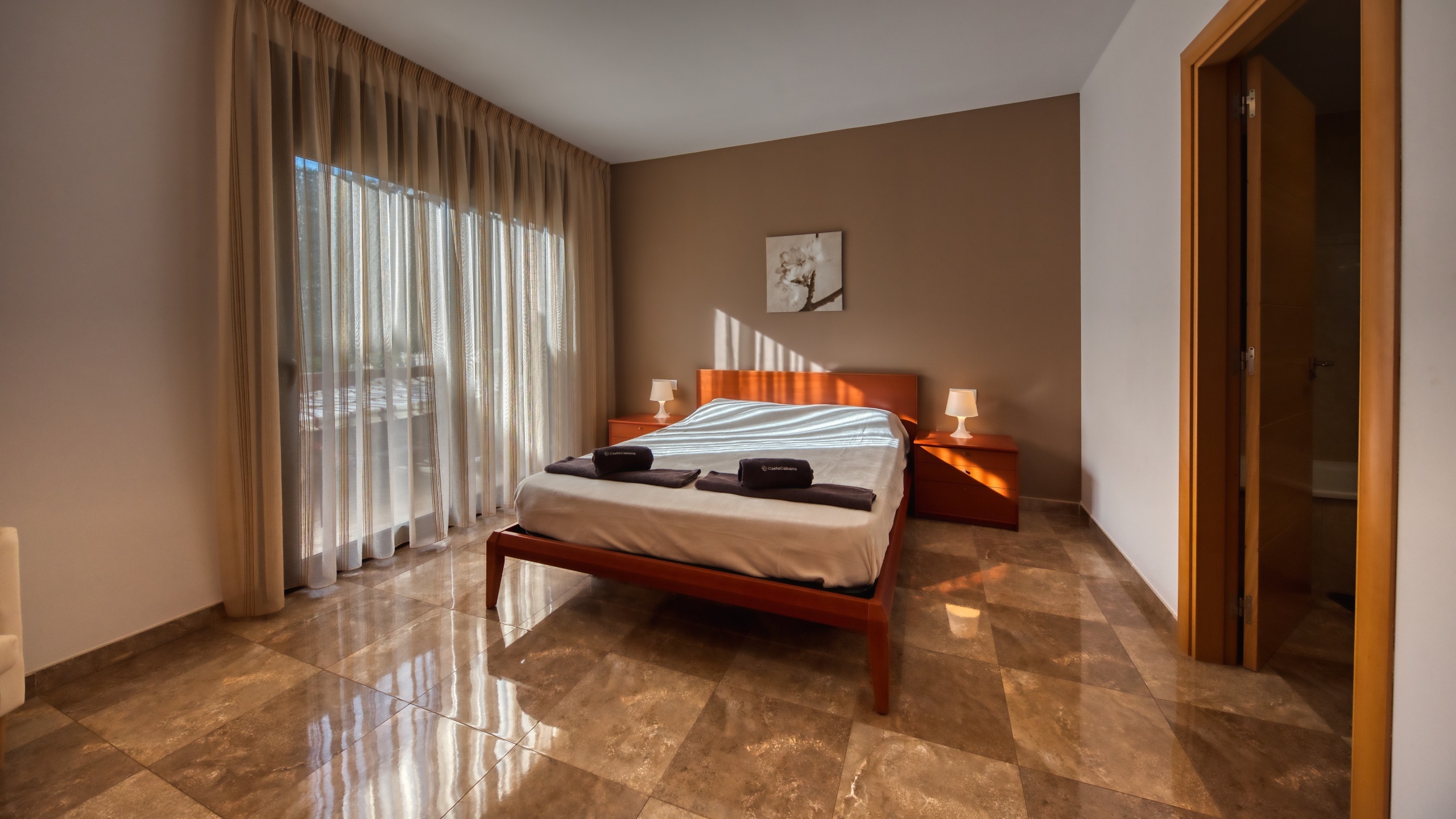 Villas de vacaciones Costa Brava España - Villa Grace - Dormitorio principal