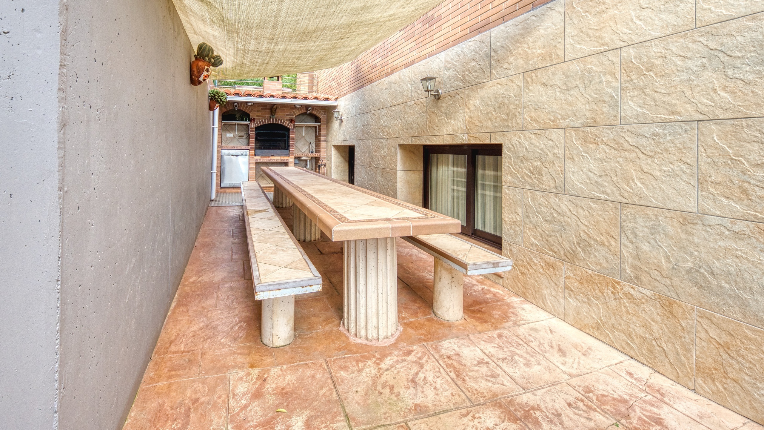 Villas de vacaciones Costa Brava España - Villa Grace - Área de barbacoa