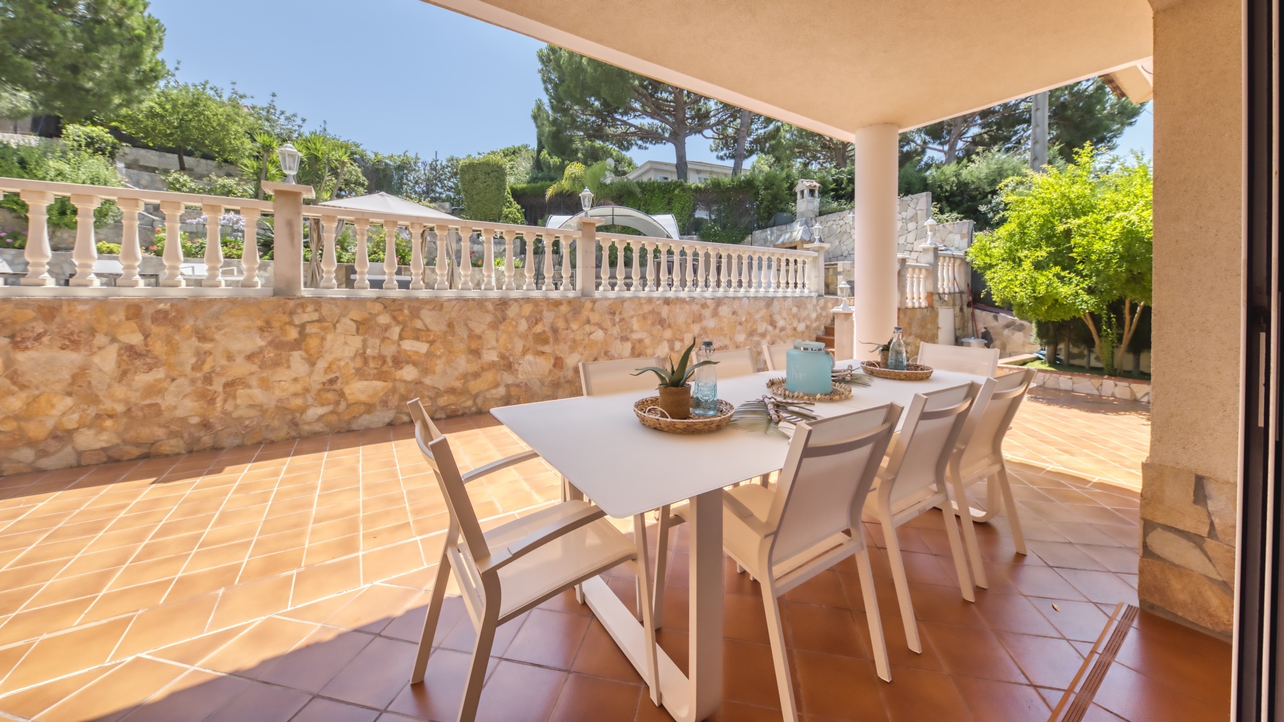 Villas de vacaciones Costa Brava España - Villa Lorena - Comedor