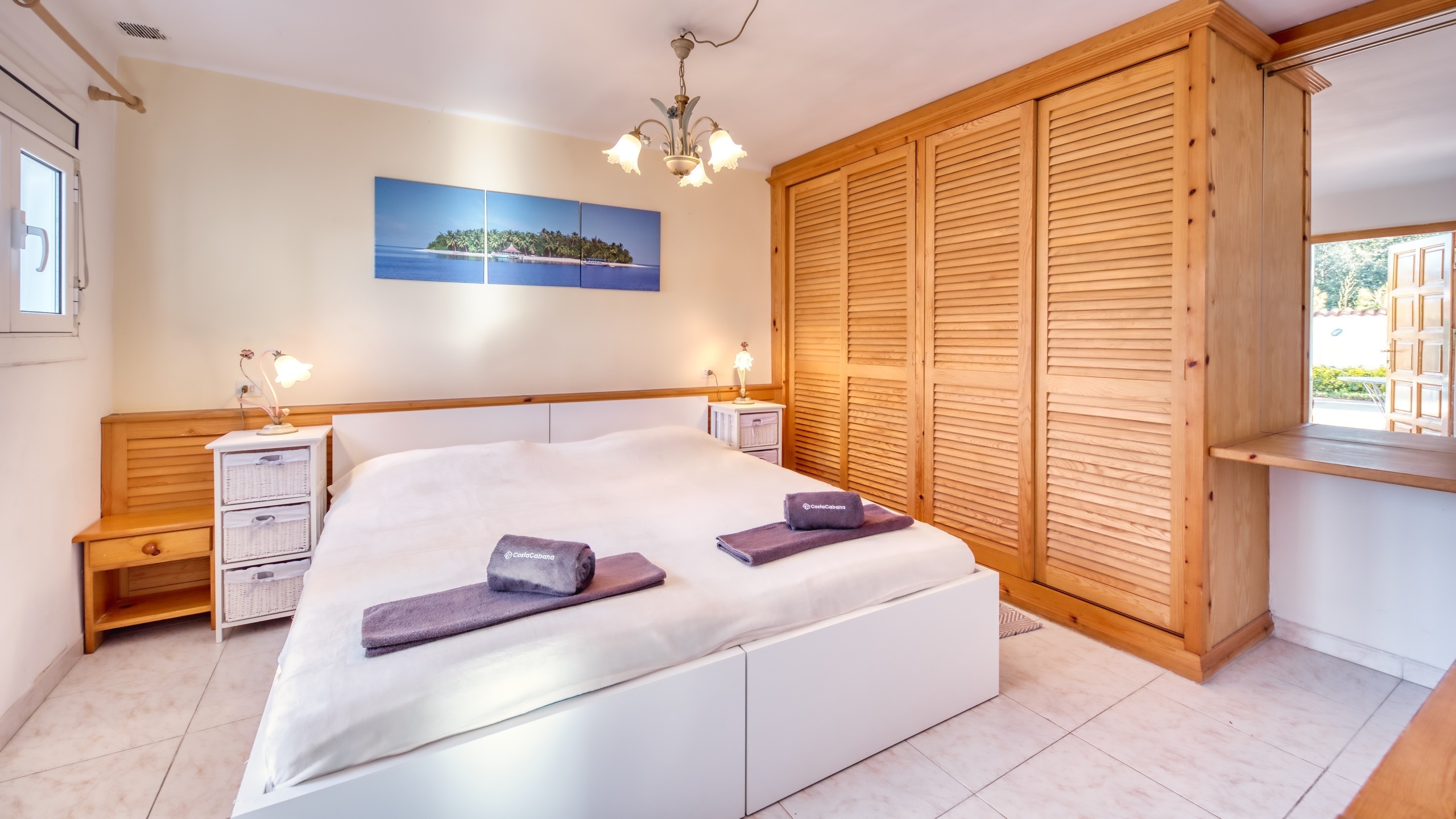 Villas de vacaciones Costa Brava España - Villa Elfi - Dormitorio