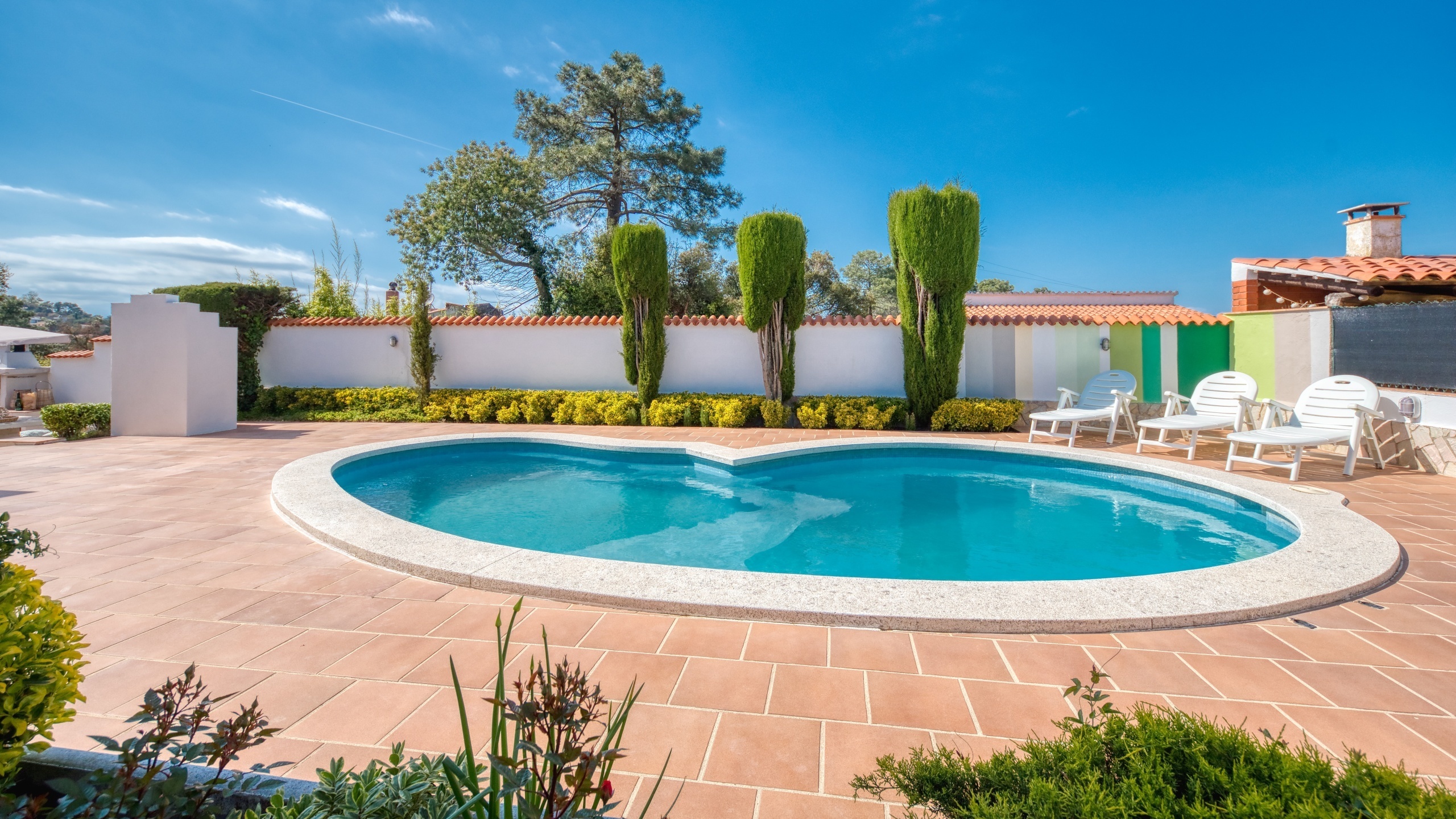 Villas de vacaciones Costa Brava España - Villa Elfi - Piscina