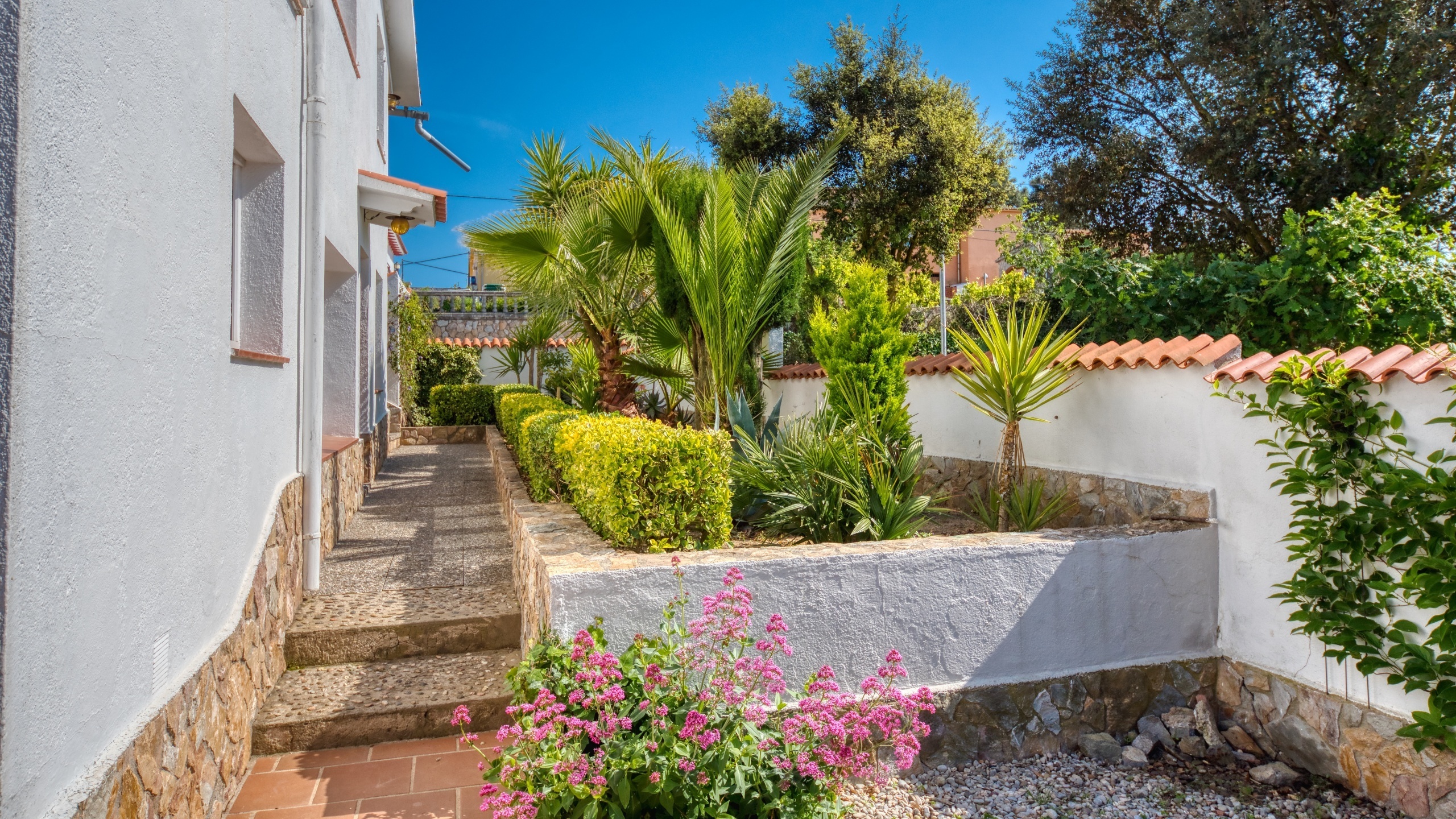 Villas de vacaciones Costa Brava España - Villa Elfi - Jardín