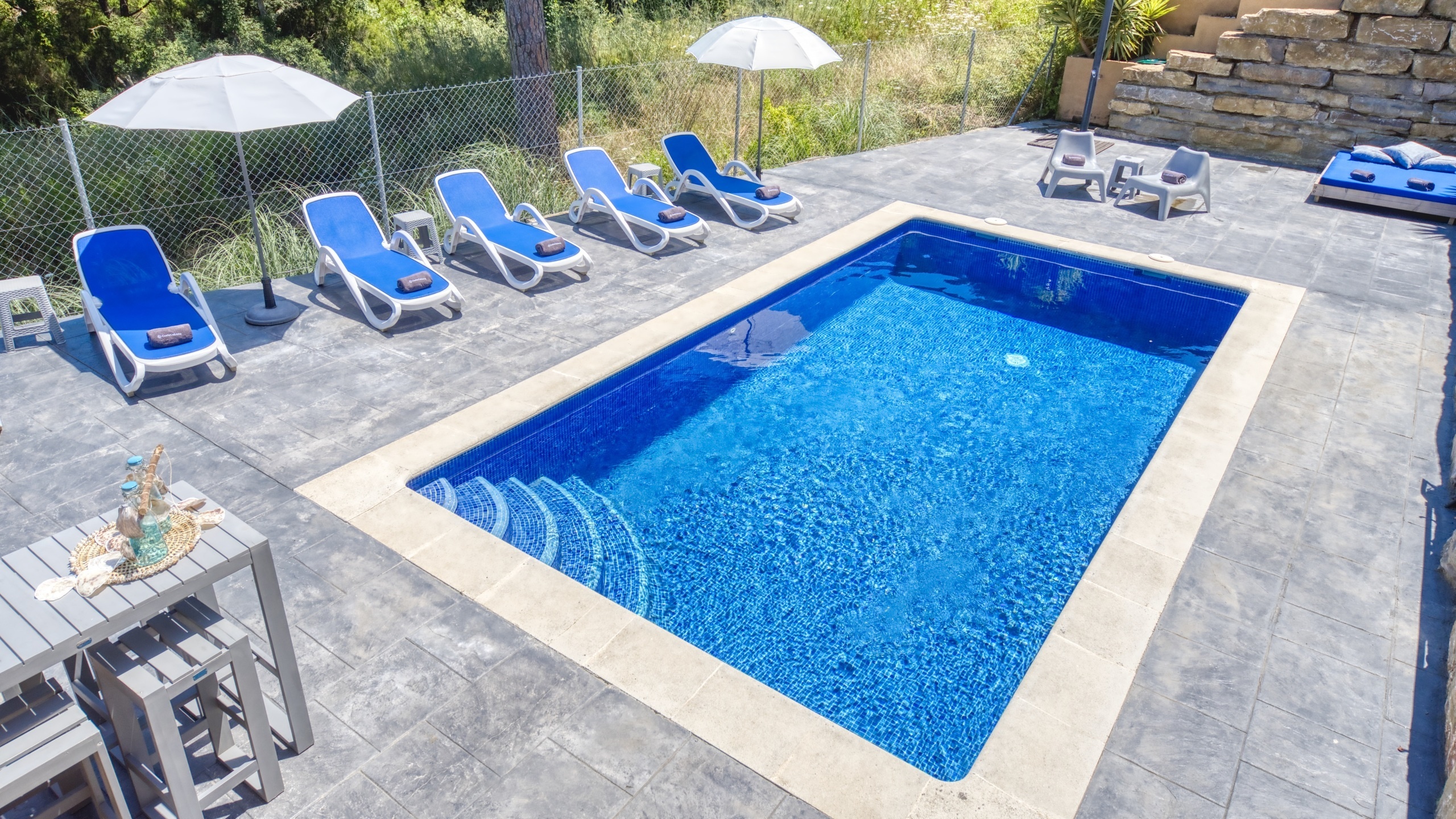 Villas de vacaciones Costa Brava España - Villa Fransisca - Piscina