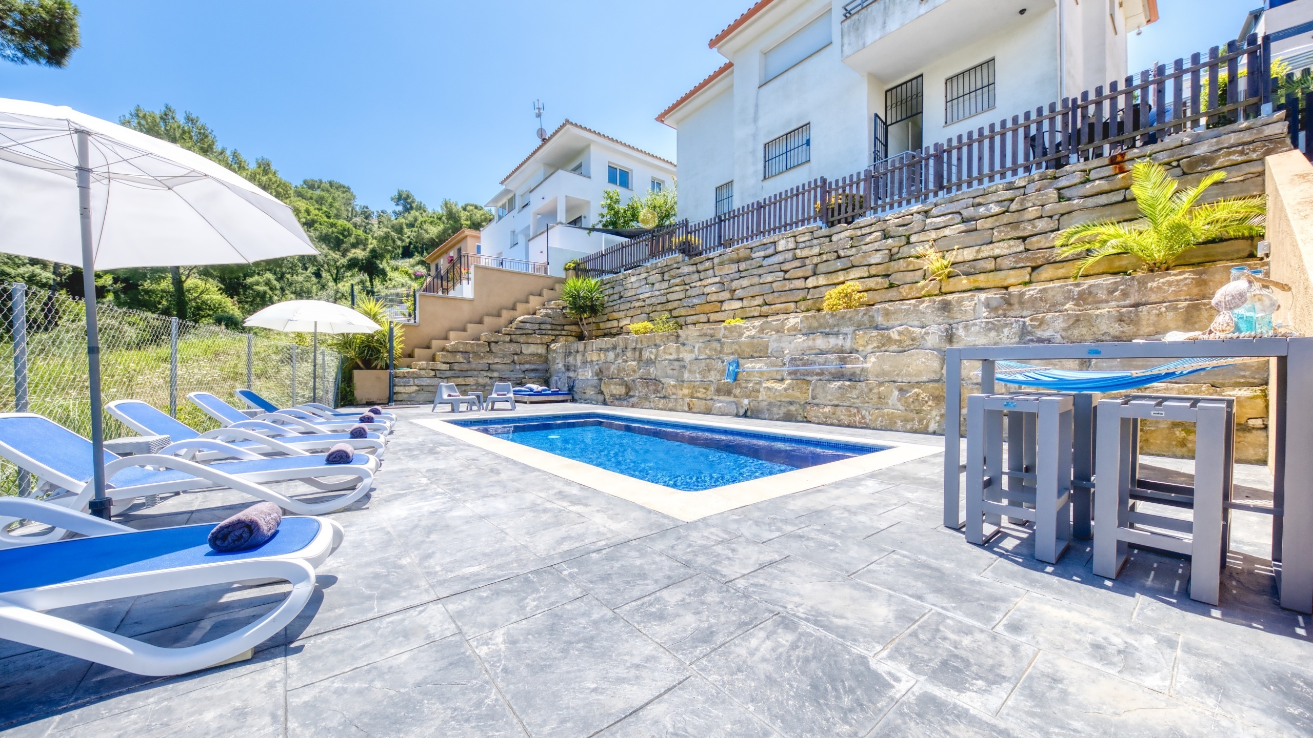 Villas de vacaciones Costa Brava España - Villa Fransisca - Piscina