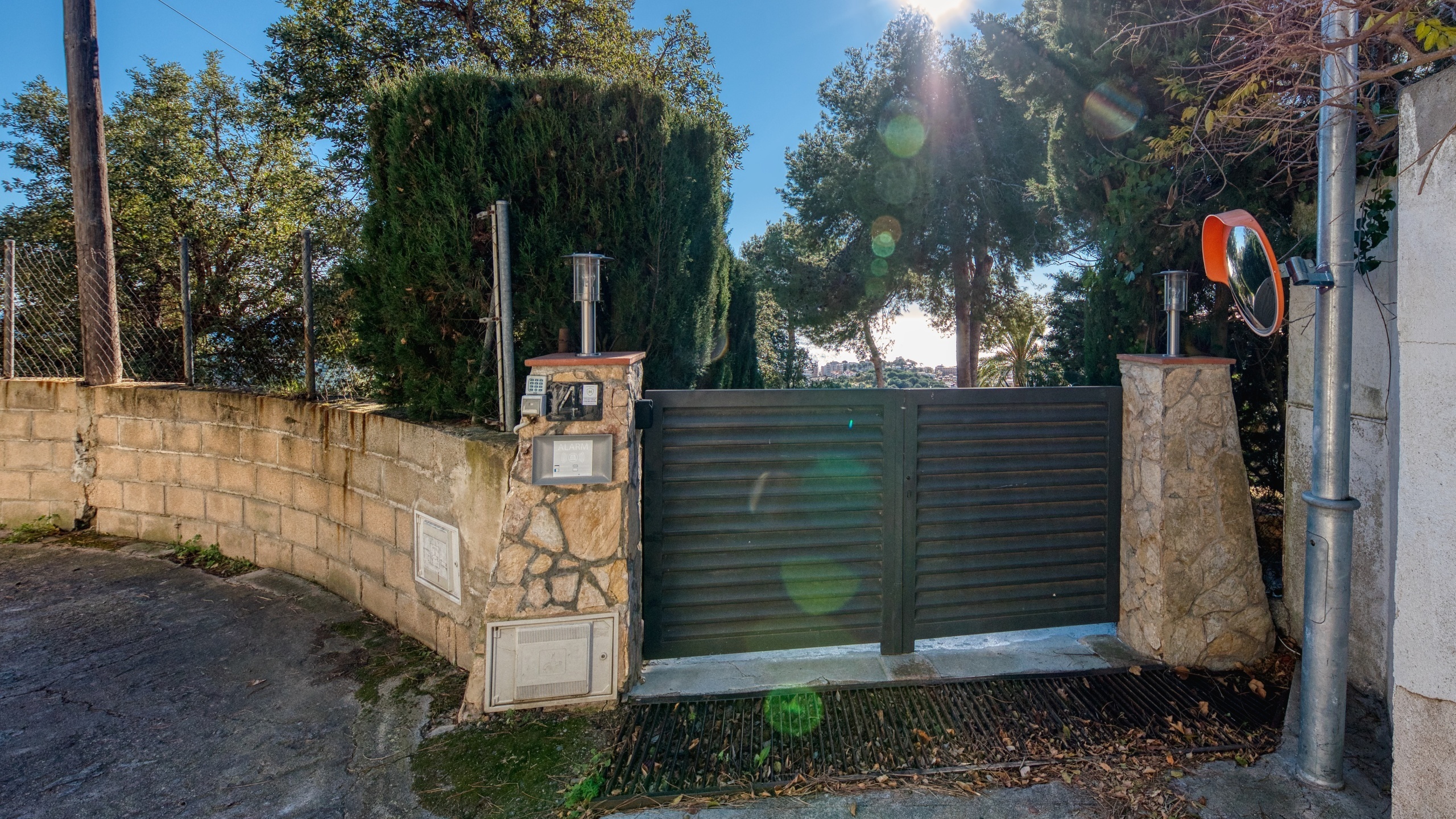 Villas de vacaciones Costa Brava España - Villa Gabriella - Entrada