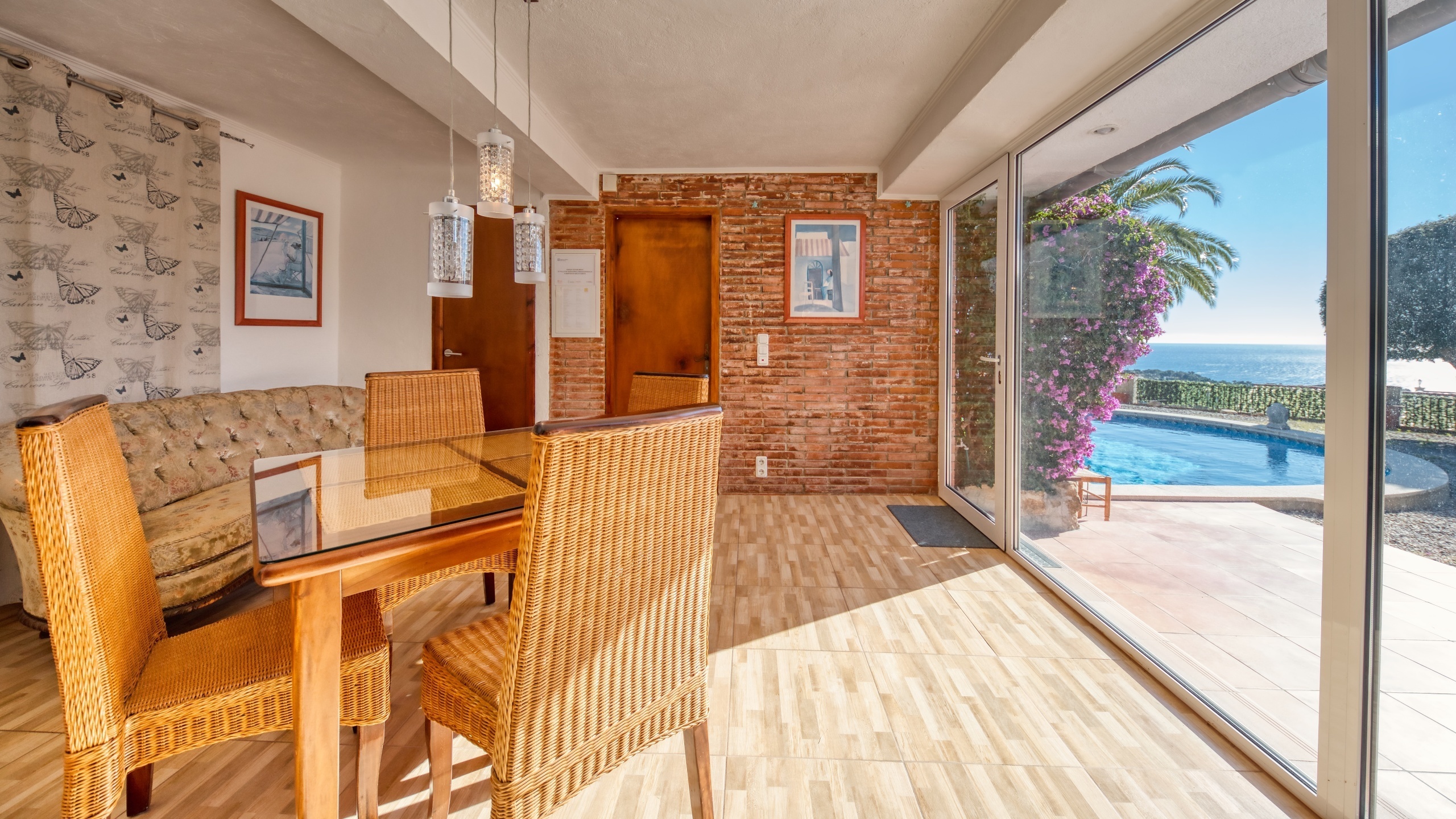 Villas de vacaciones Costa Brava España - Villa Gabriella - Comedor