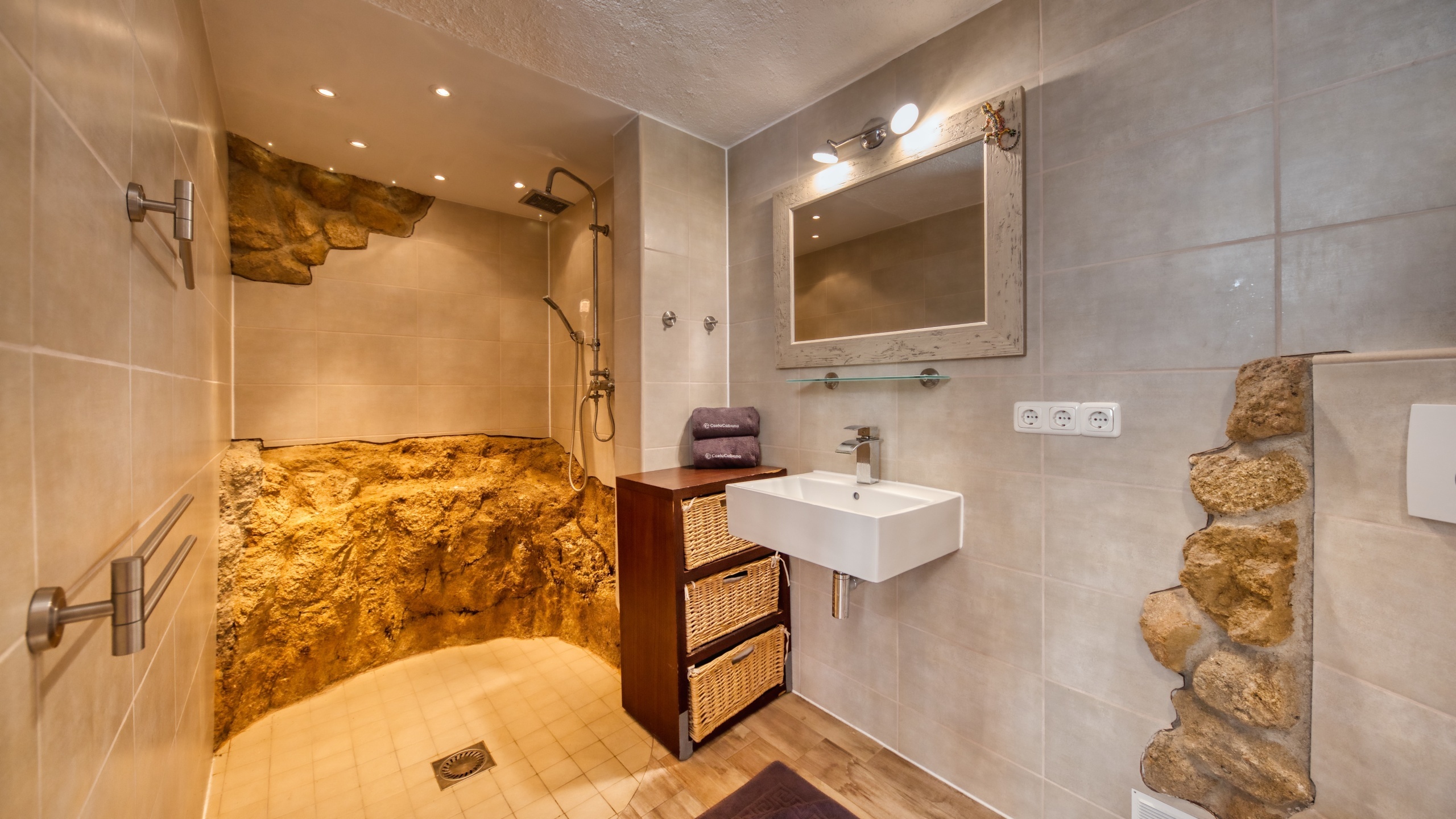 Villas de vacaciones Costa Brava España - Villa Gabriella - Baño