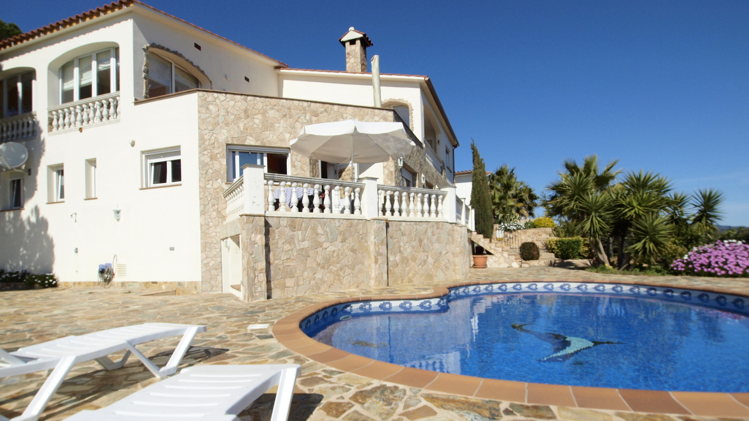 Villas de vacaciones Costa Brava España - Villa Senna - Villa exterior