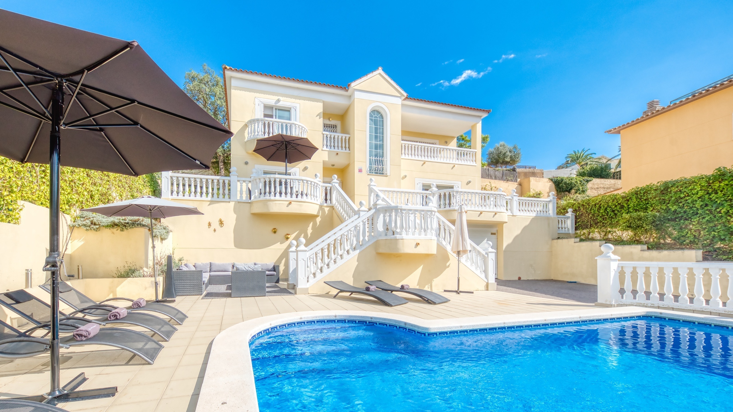 Villas de vacaciones Costa Brava España - Villa Sophia Lois - Piscina