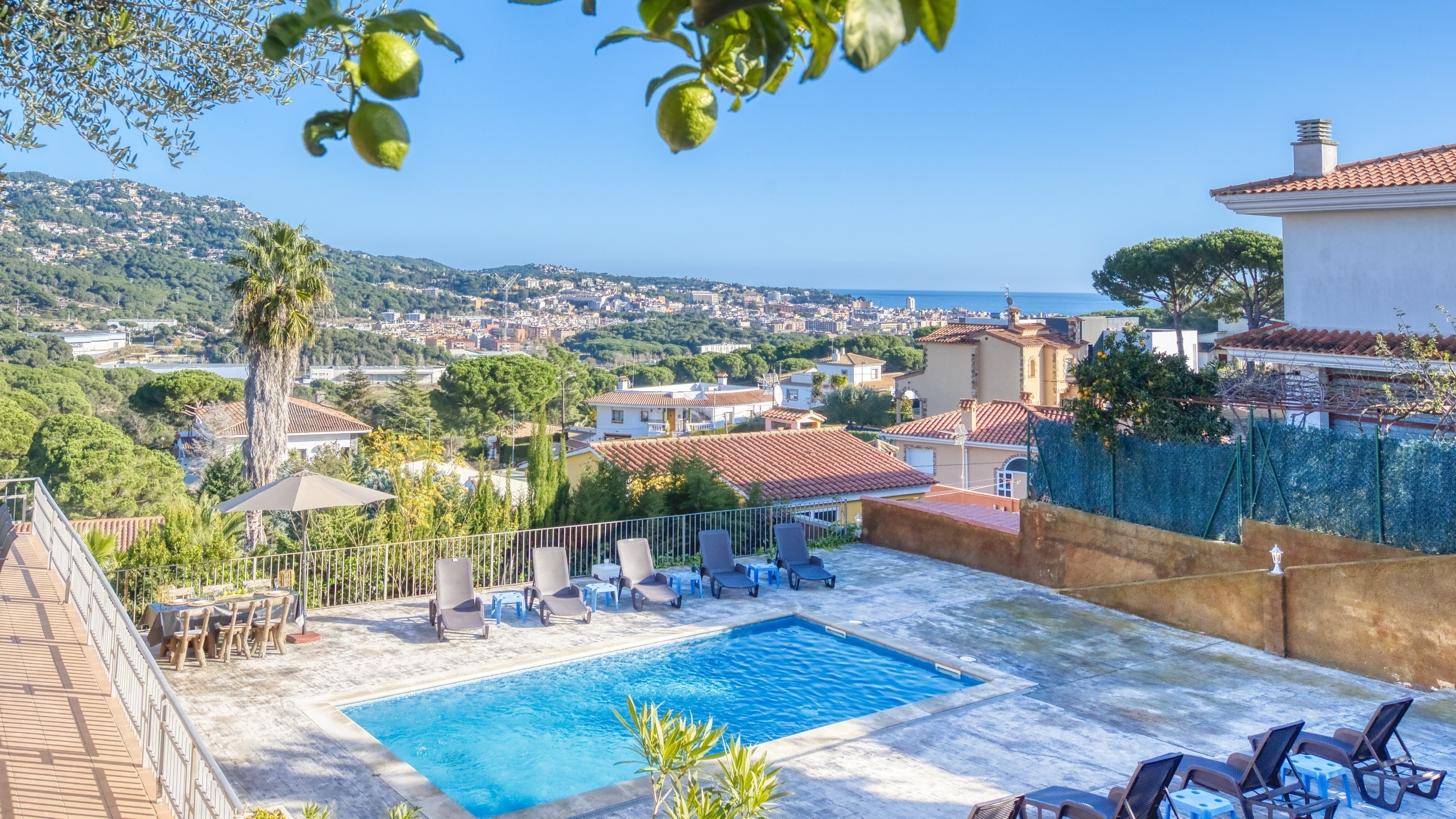 Villas de vacaciones Costa Brava España - Villa Abigail - Piscina