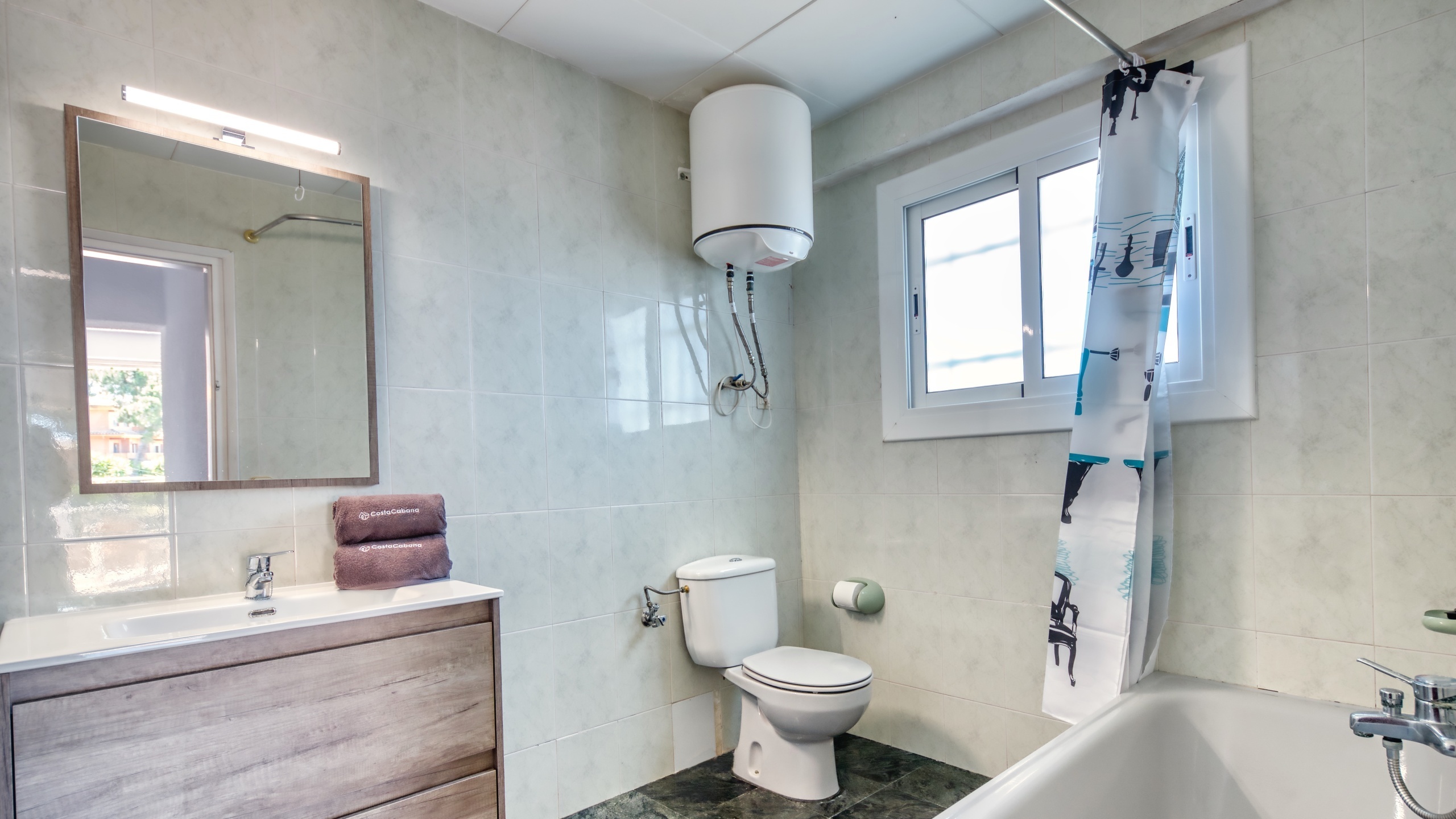 Villas de vacaciones Costa Brava España - Villa Abigail - Baño