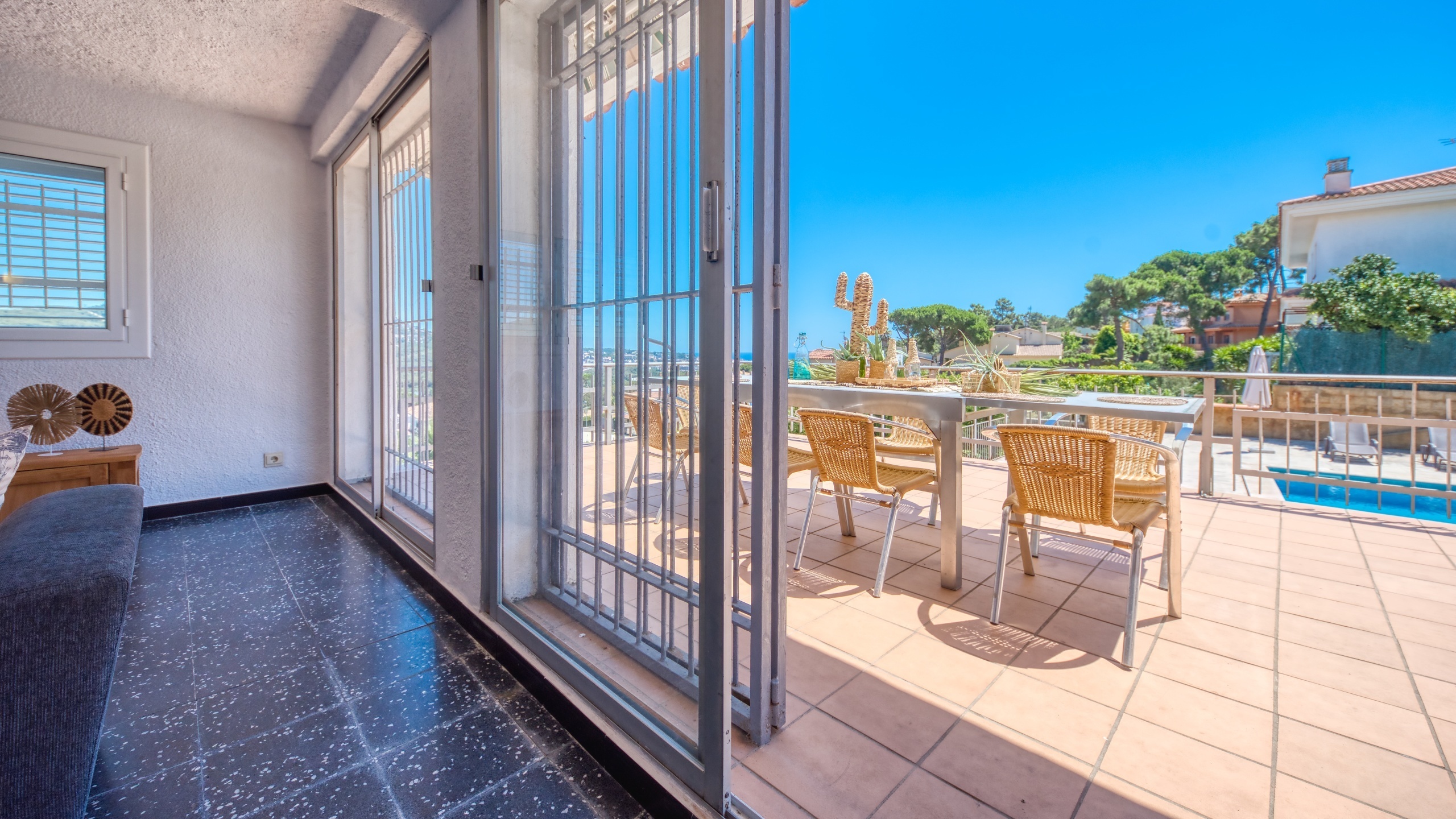 Villas de vacaciones Costa Brava España - Villa Abigail - Comedor