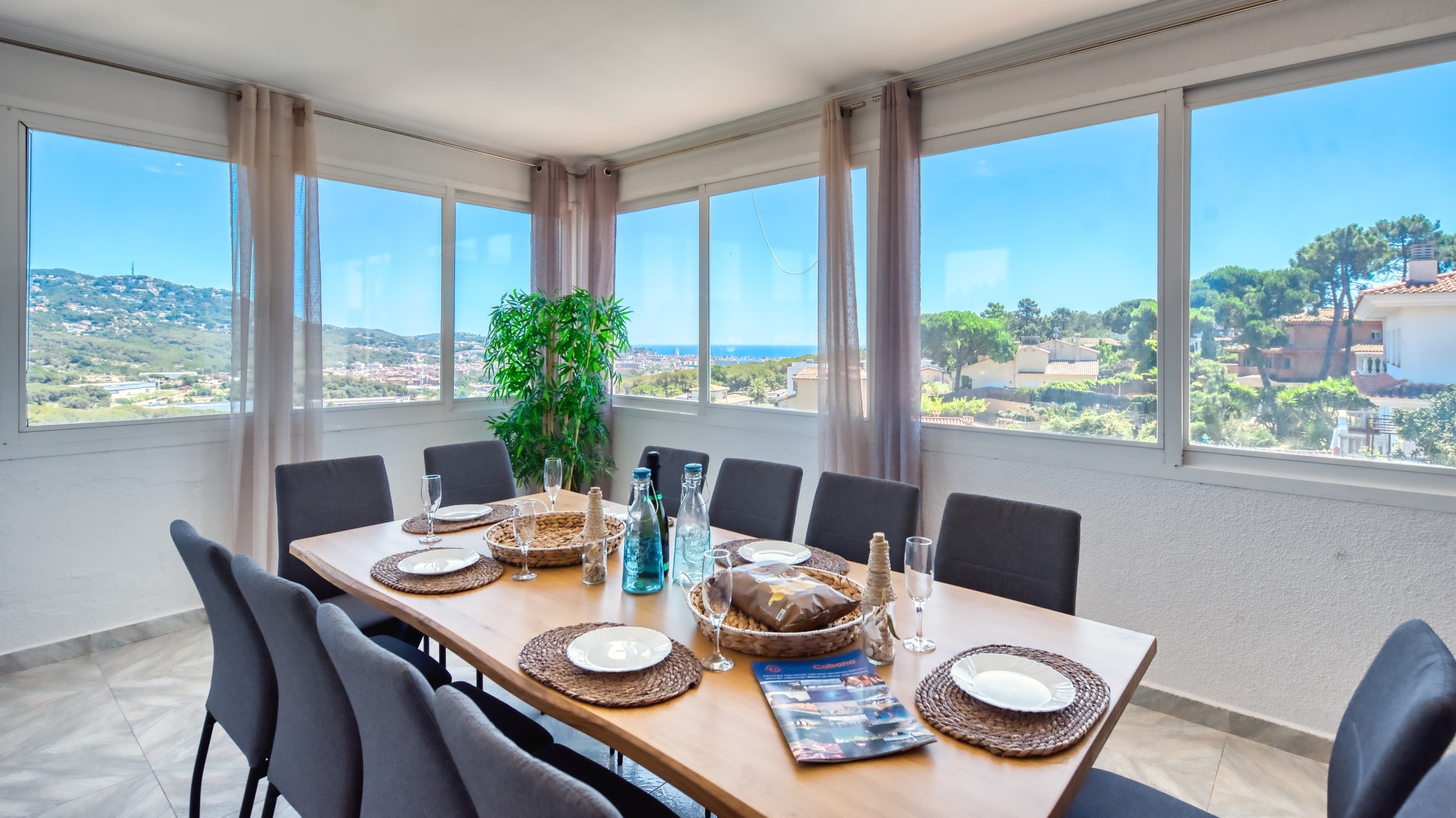 Villas de vacaciones Costa Brava España - Villa Abigail - Comedor