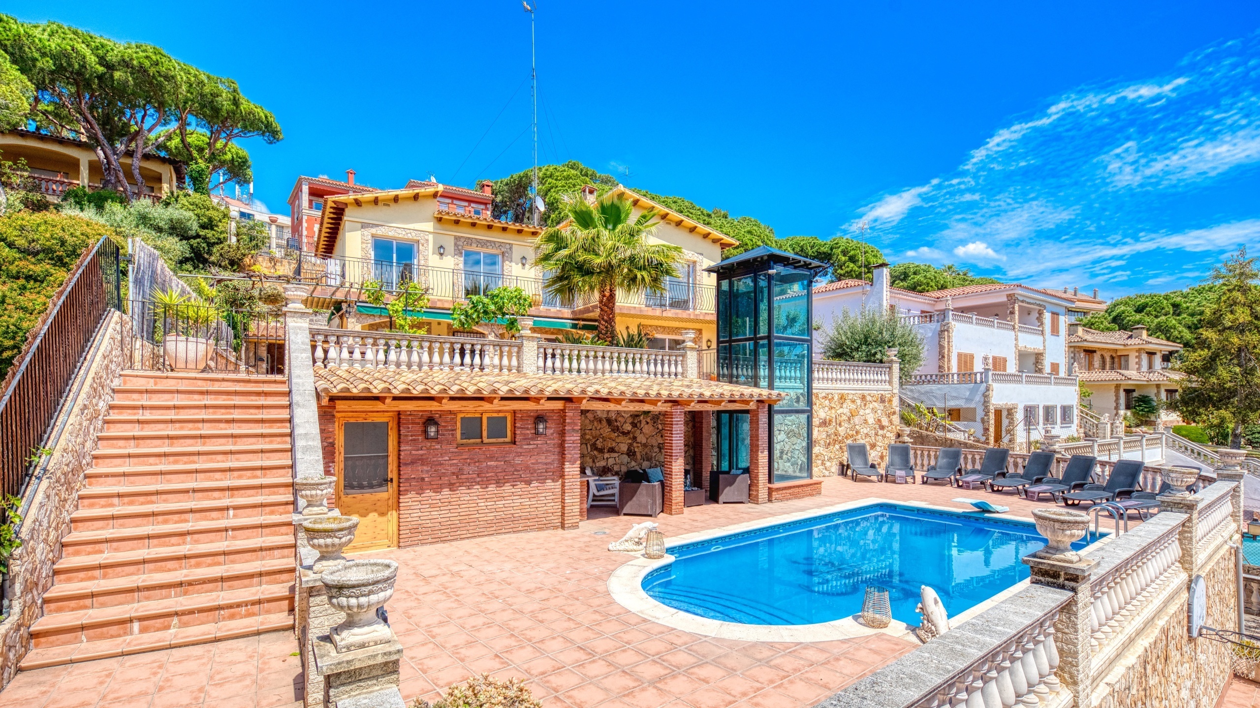 Villas de vacaciones Costa Brava España - Villa Dolce Vita - Villa exterior
