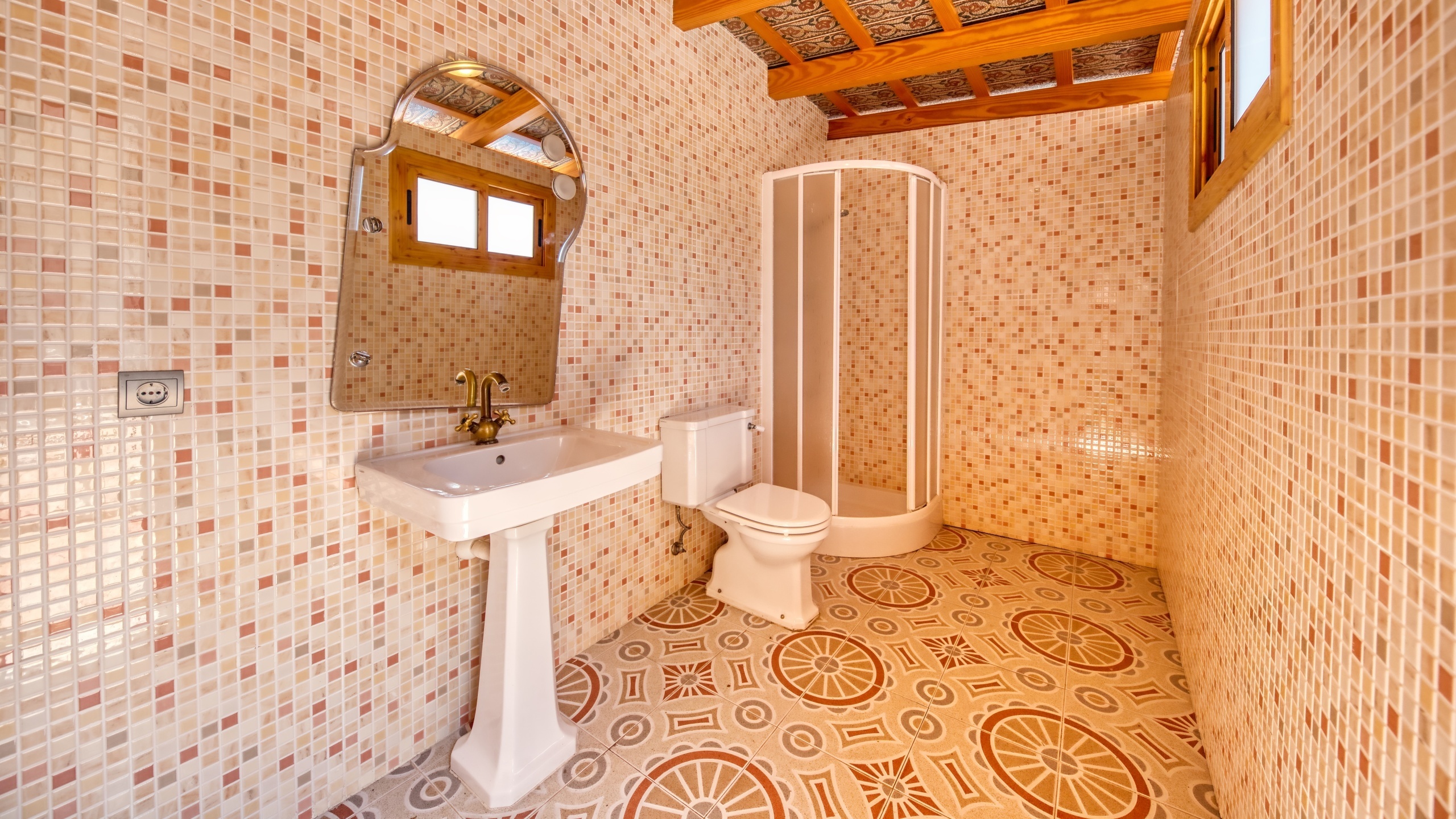 Villas de vacaciones Costa Brava España - Villa Dolce Vita - Zona de ducha de la piscina