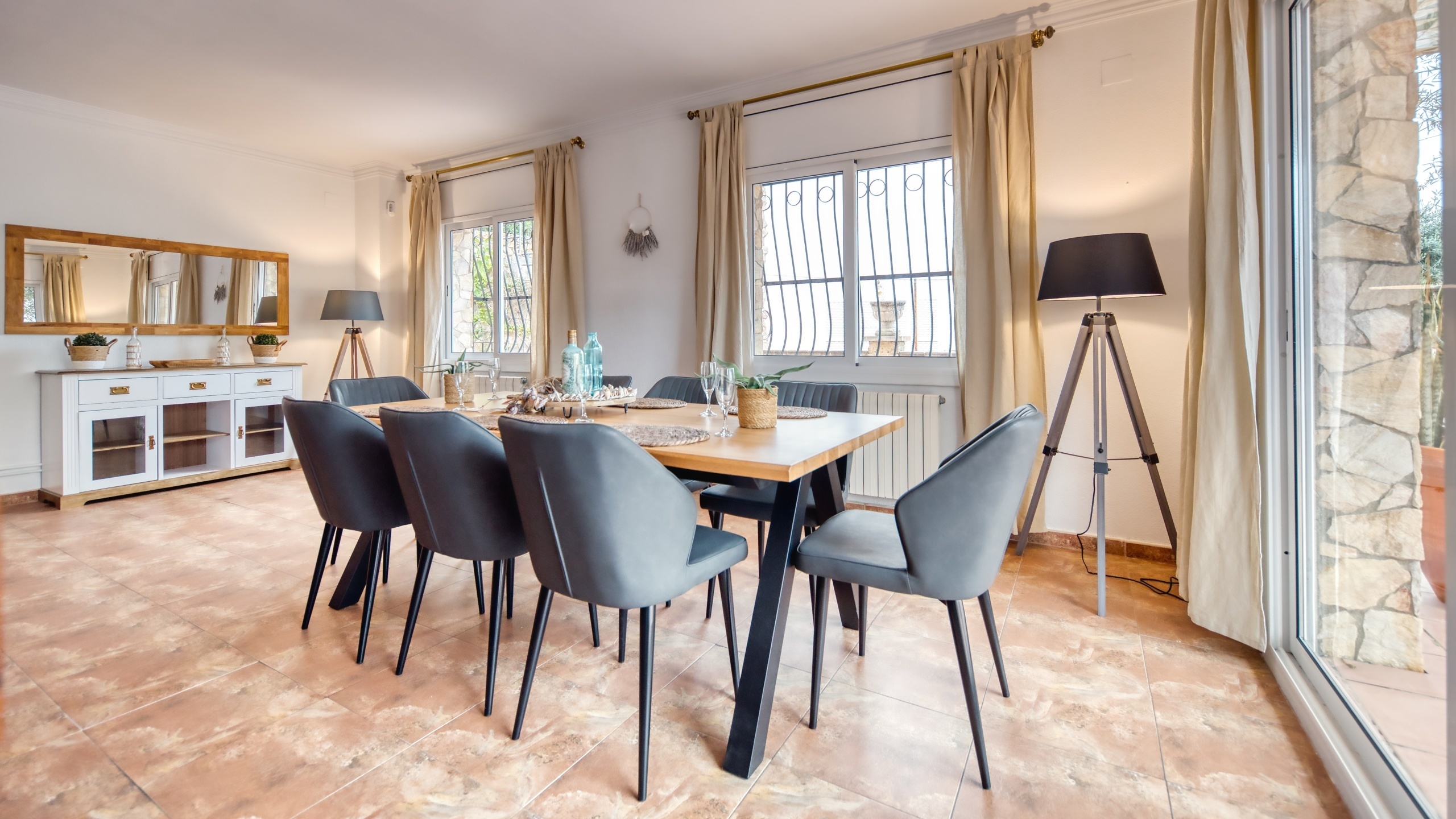 Villas de vacaciones Costa Brava España - Villa Dolce Vita - Comedor