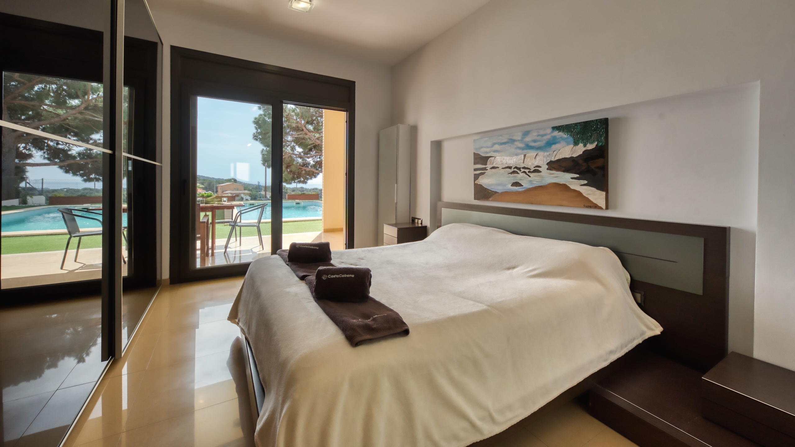 Villas de vacaciones Costa Brava España - Villa Macey - Dormitorio