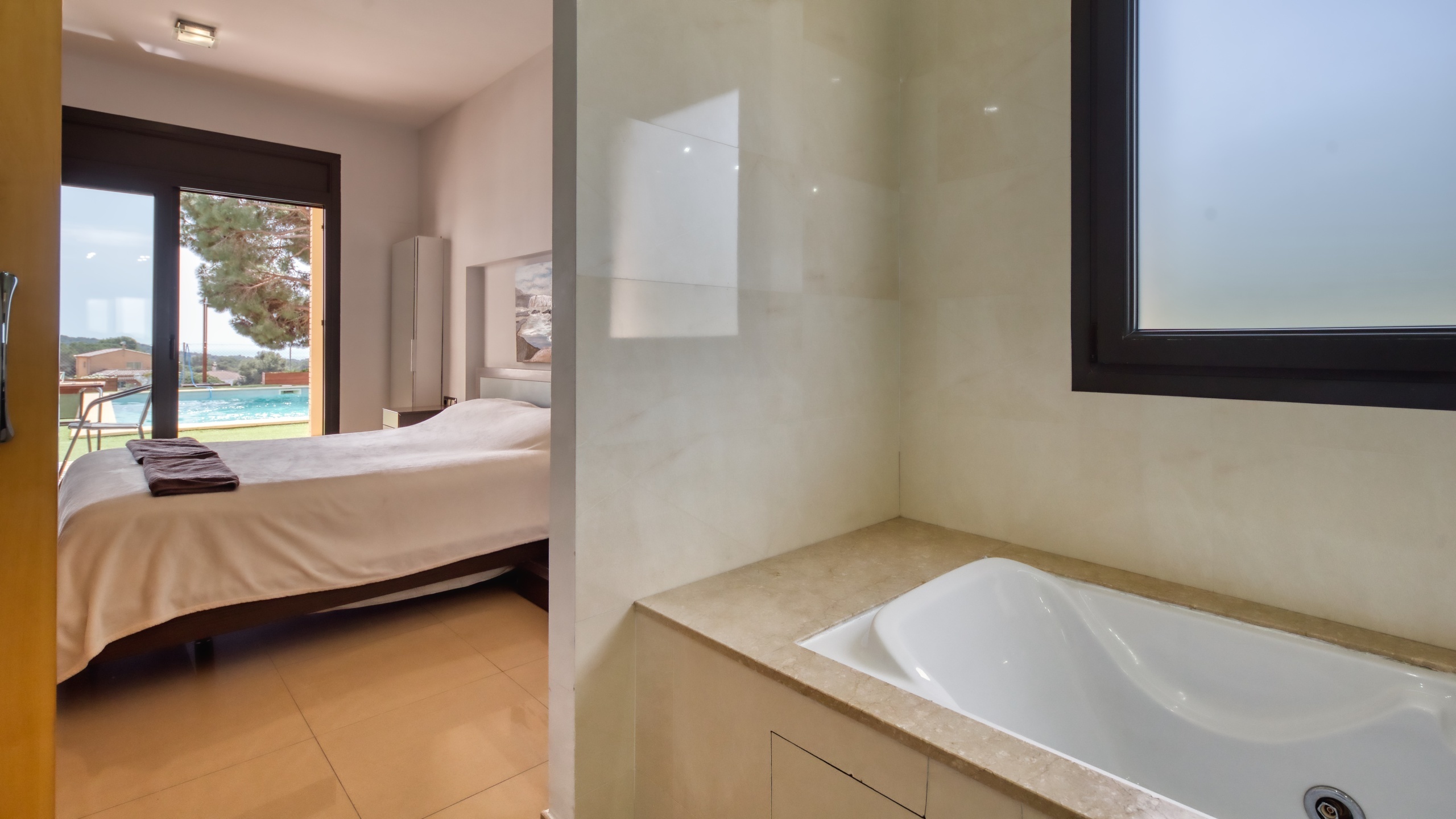 Villas de vacaciones Costa Brava España - Villa Macey - Baño en suite 